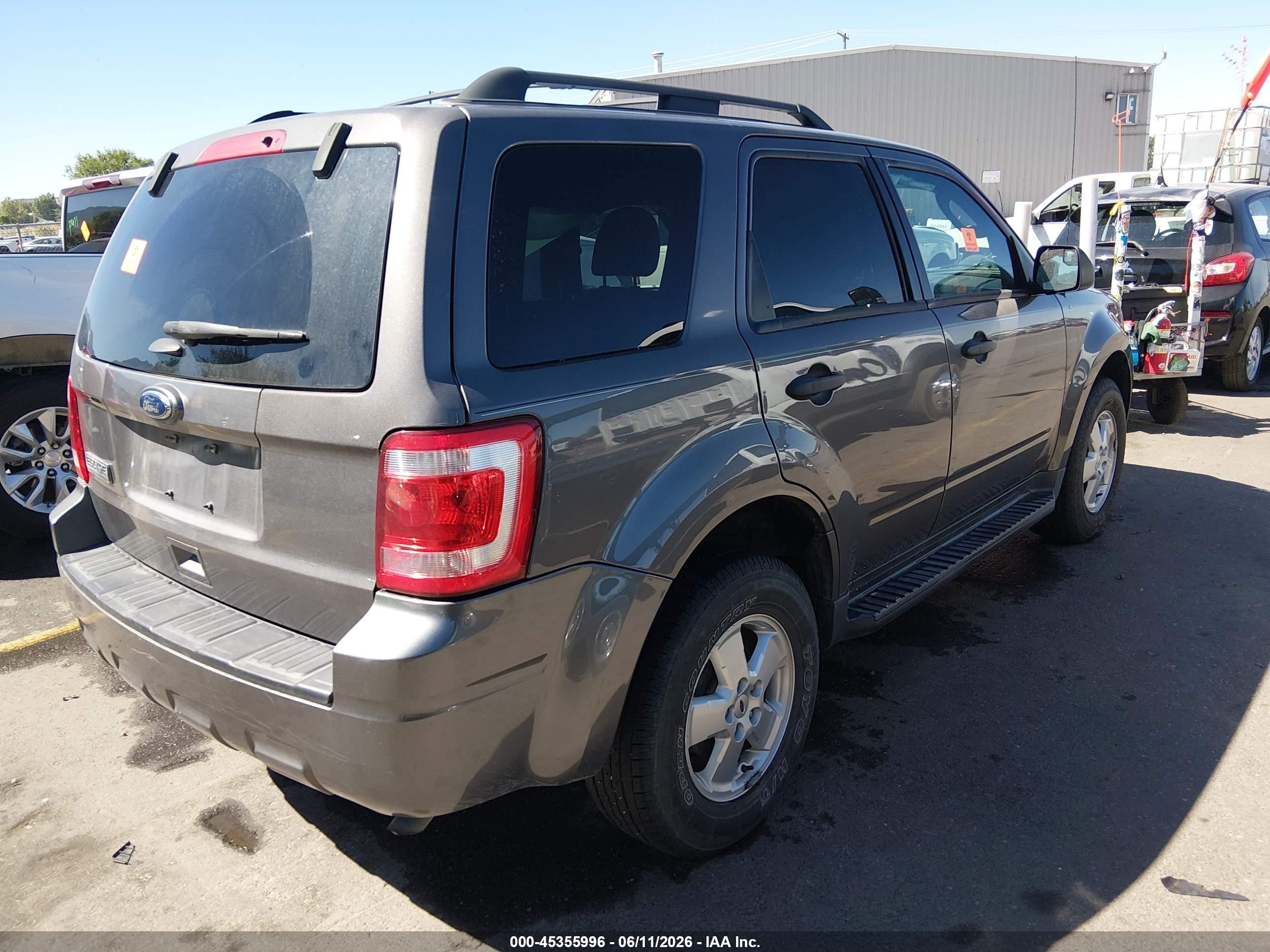 2012 Ford Escape Xlt Gray vin: 1FMCU9D77CKB78618