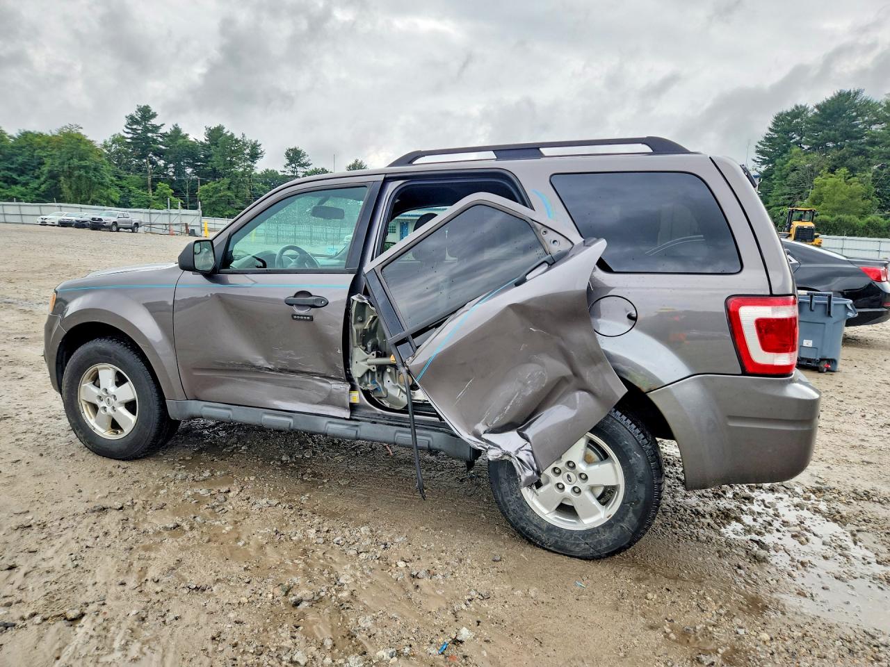 2012 Ford Escape Xlt Серый vin: 1FMCU9D77CKB89070