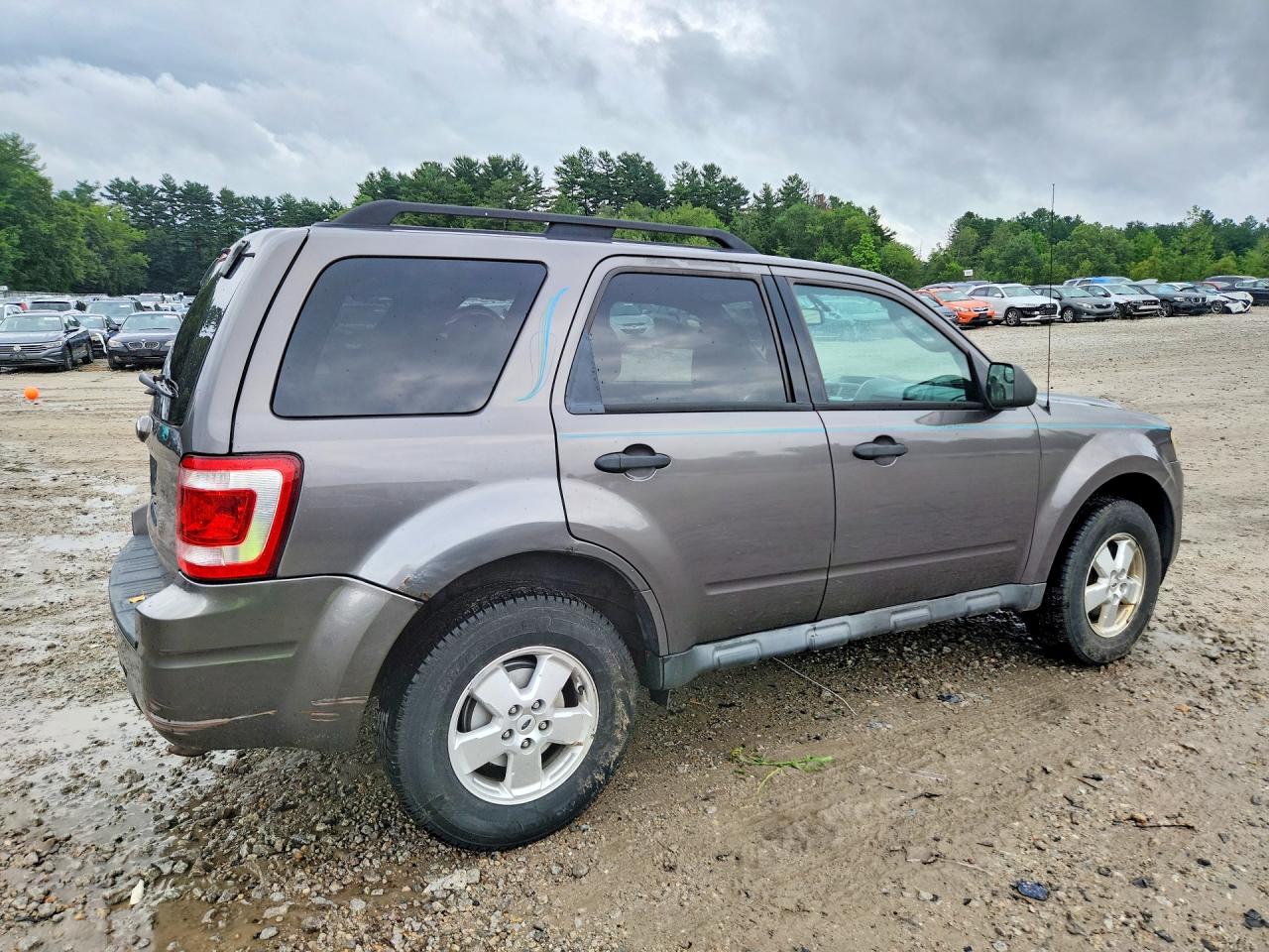 2012 Ford Escape Xlt Серый vin: 1FMCU9D77CKB89070