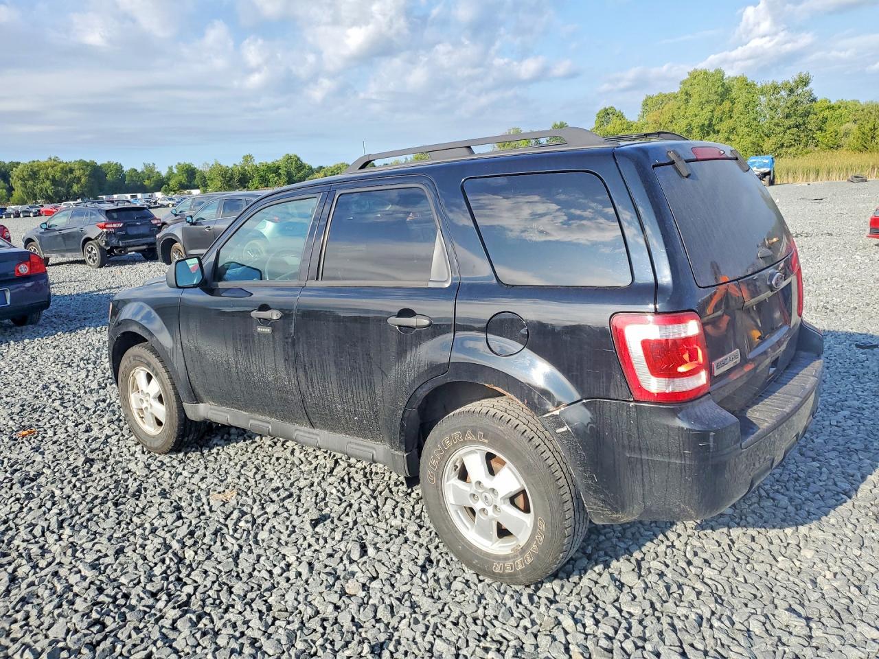 2012 Ford Escape Xlt Черный vin: 1FMCU9D77CKB99467