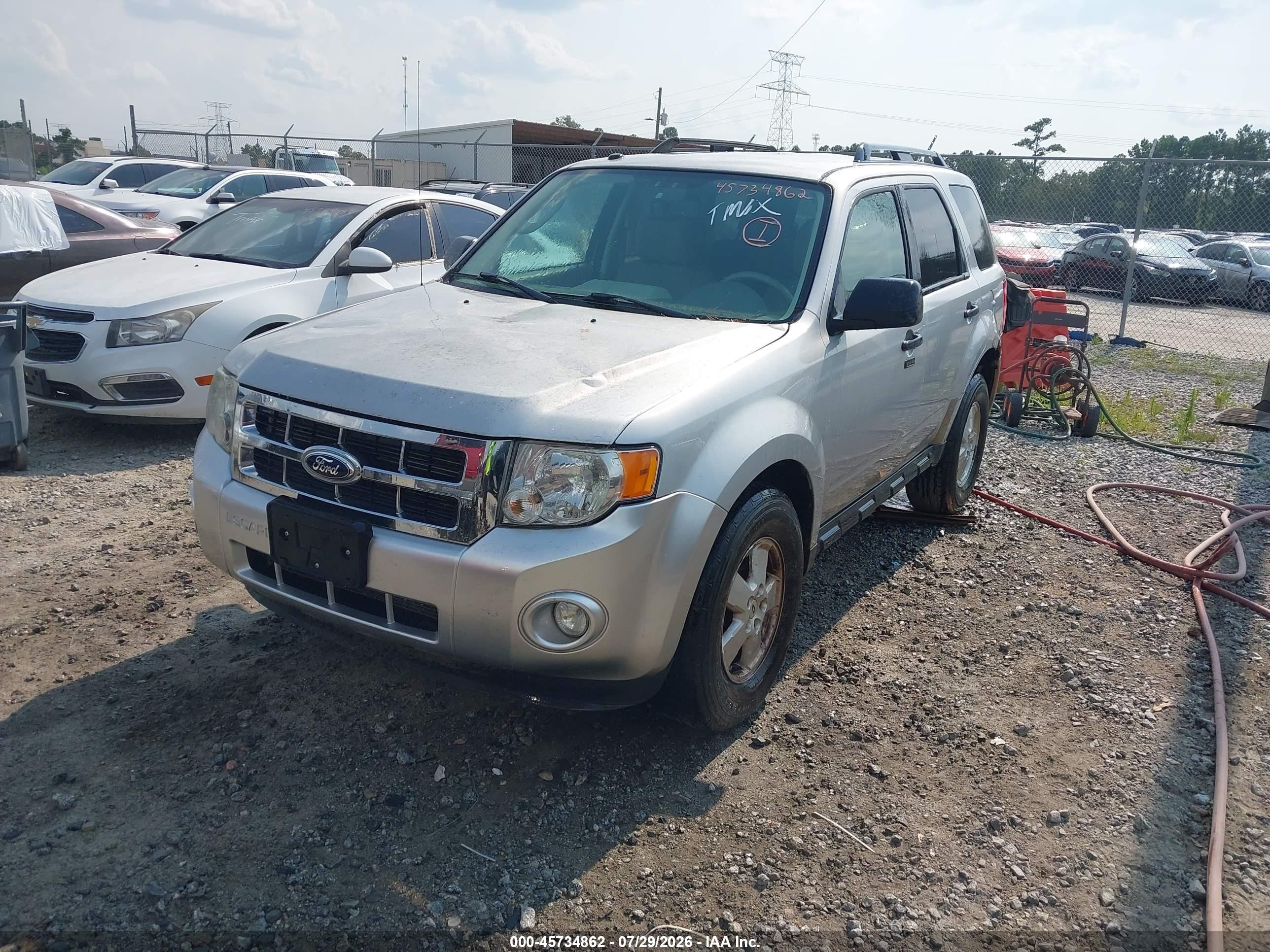 2012 Ford Escape Xlt Silver vin: 1FMCU9D77CKC09818