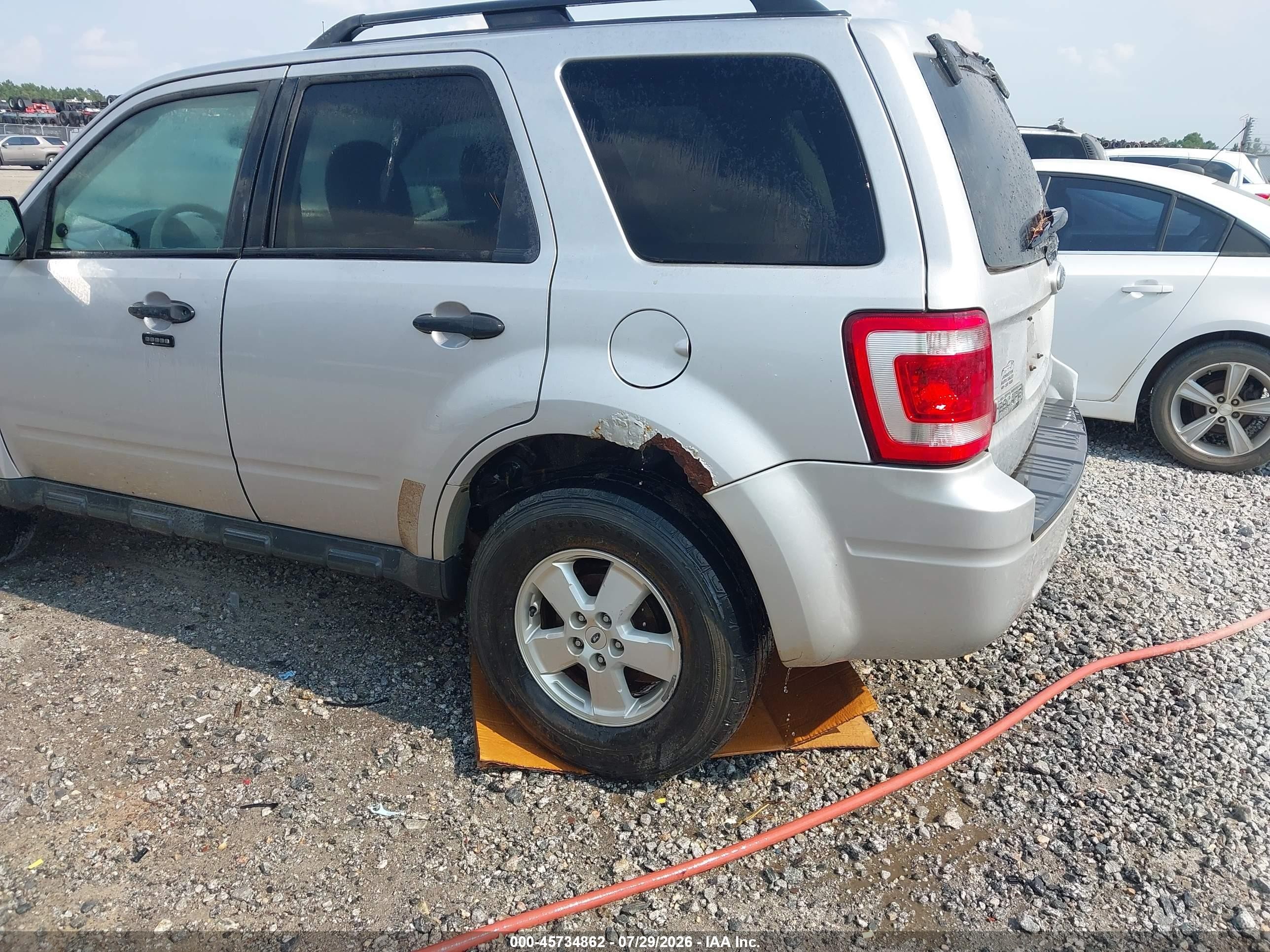 2012 Ford Escape Xlt Silver vin: 1FMCU9D77CKC09818