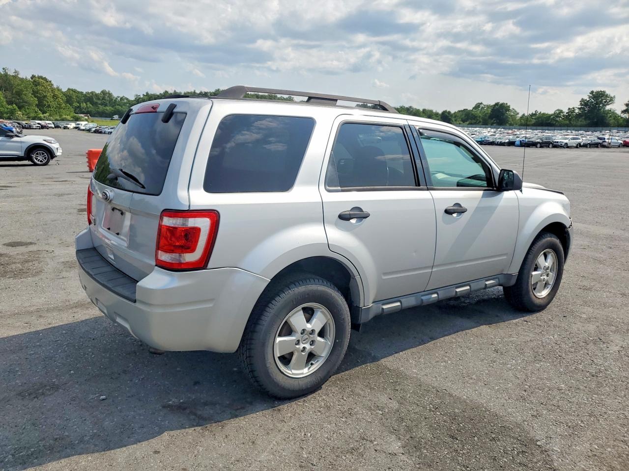 2012 Ford Escape Xlt Silver vin: 1FMCU9D77CKC59506