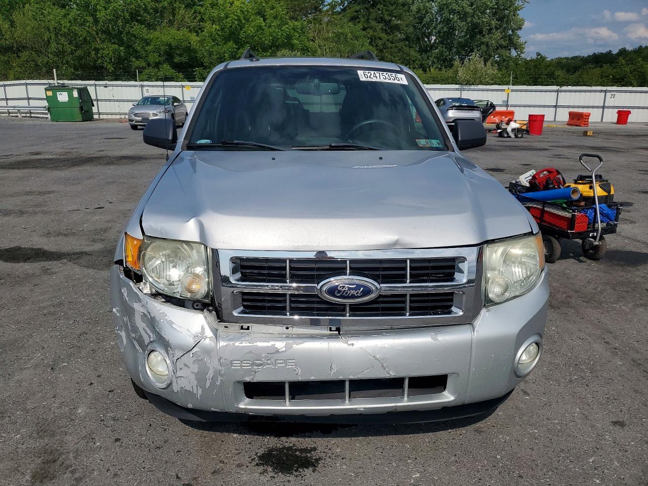 2012 Ford Escape Xlt Silver vin: 1FMCU9D77CKC59506