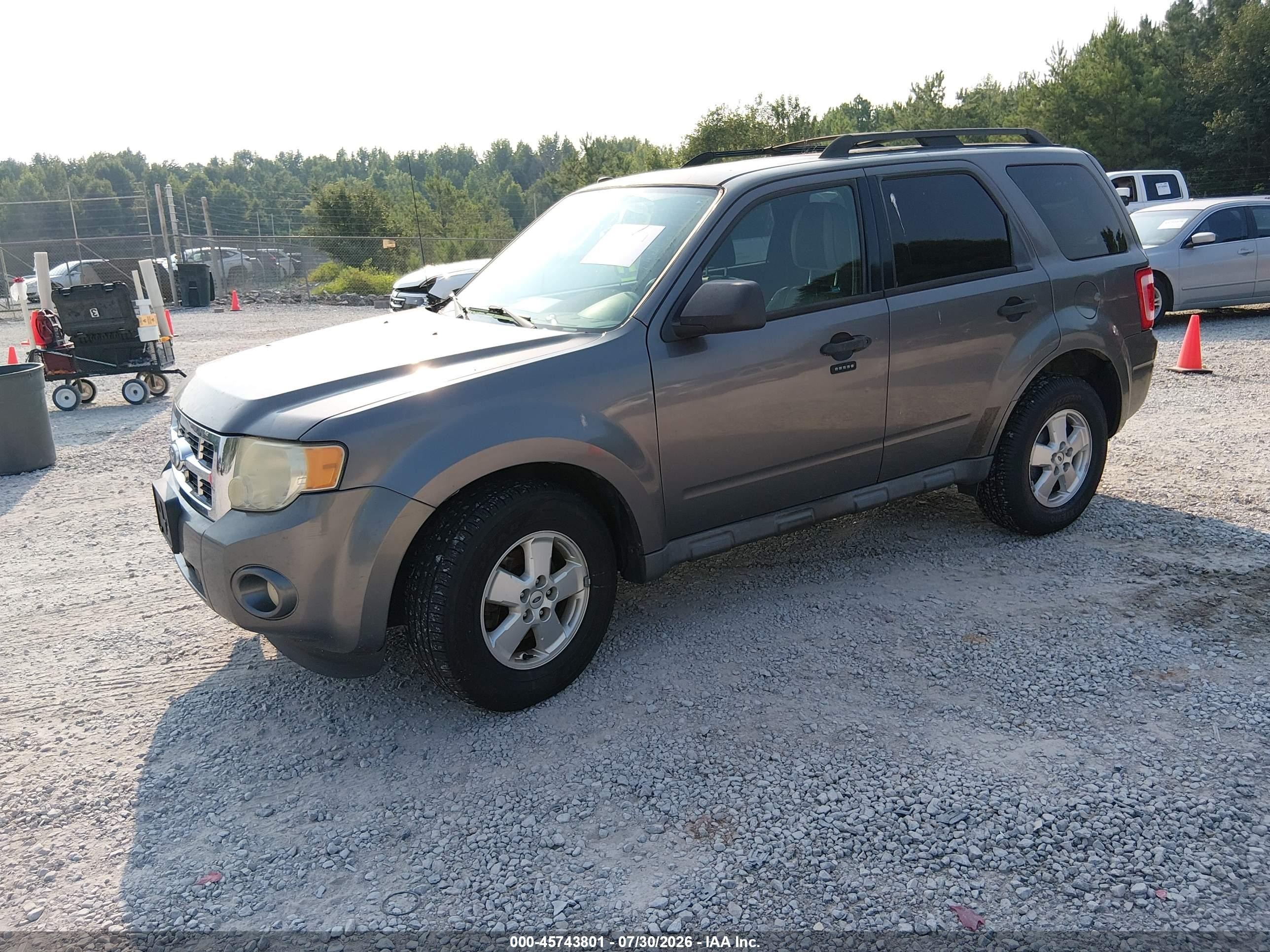 2011 Ford Escape Xlt Серый vin: 1FMCU9D78BKA48345