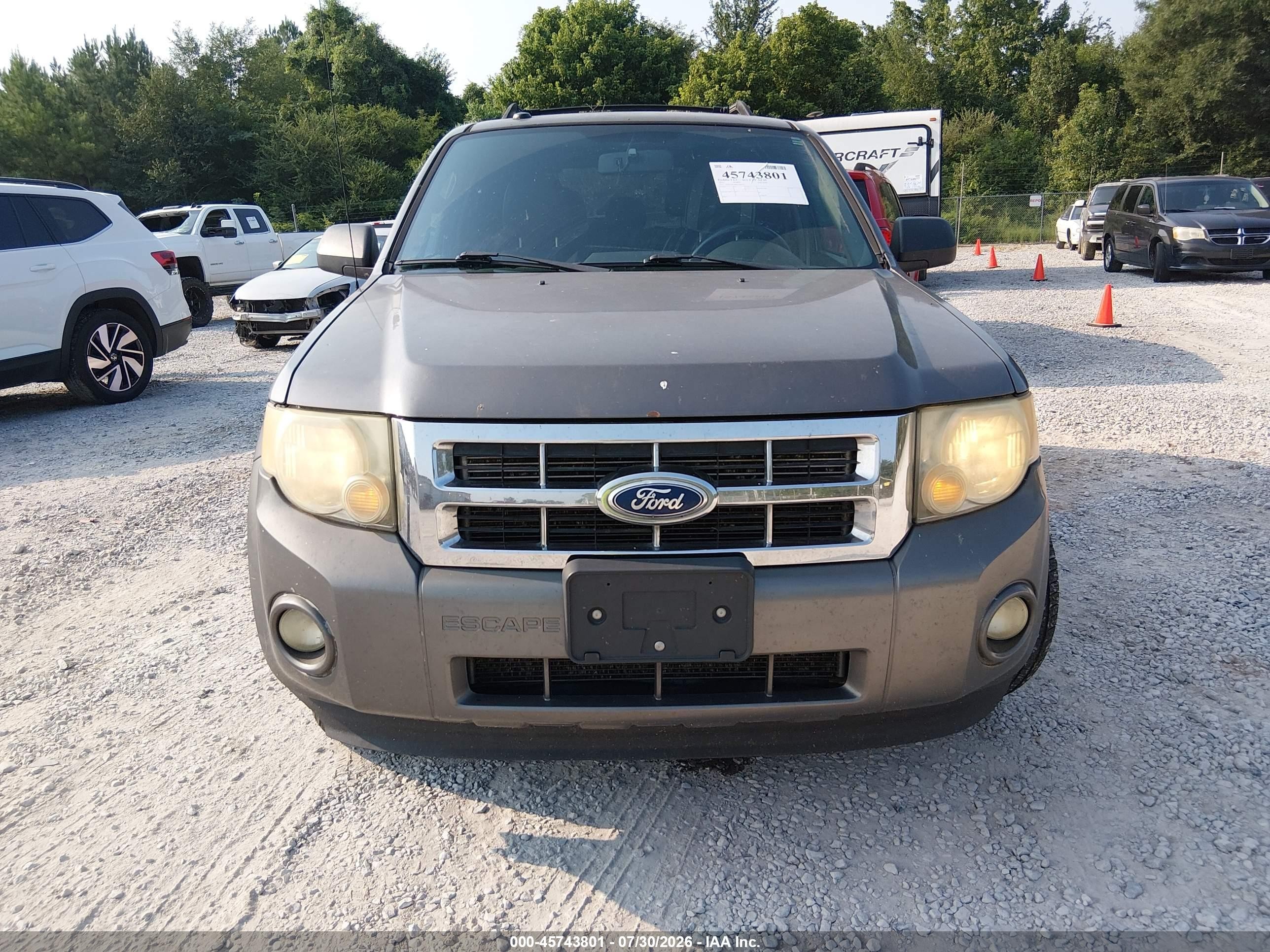 2011 Ford Escape Xlt Серый vin: 1FMCU9D78BKA48345