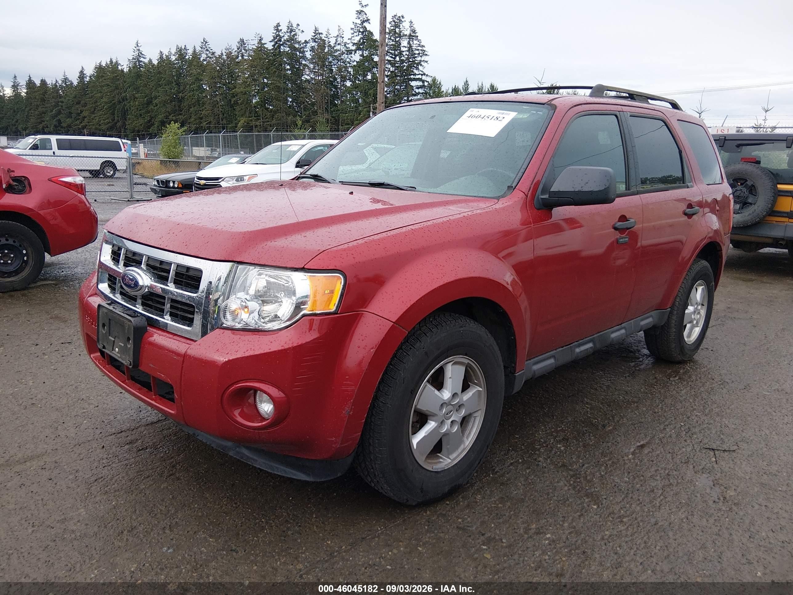 2011 Ford Escape Xlt Красный vin: 1FMCU9D78BKA74878
