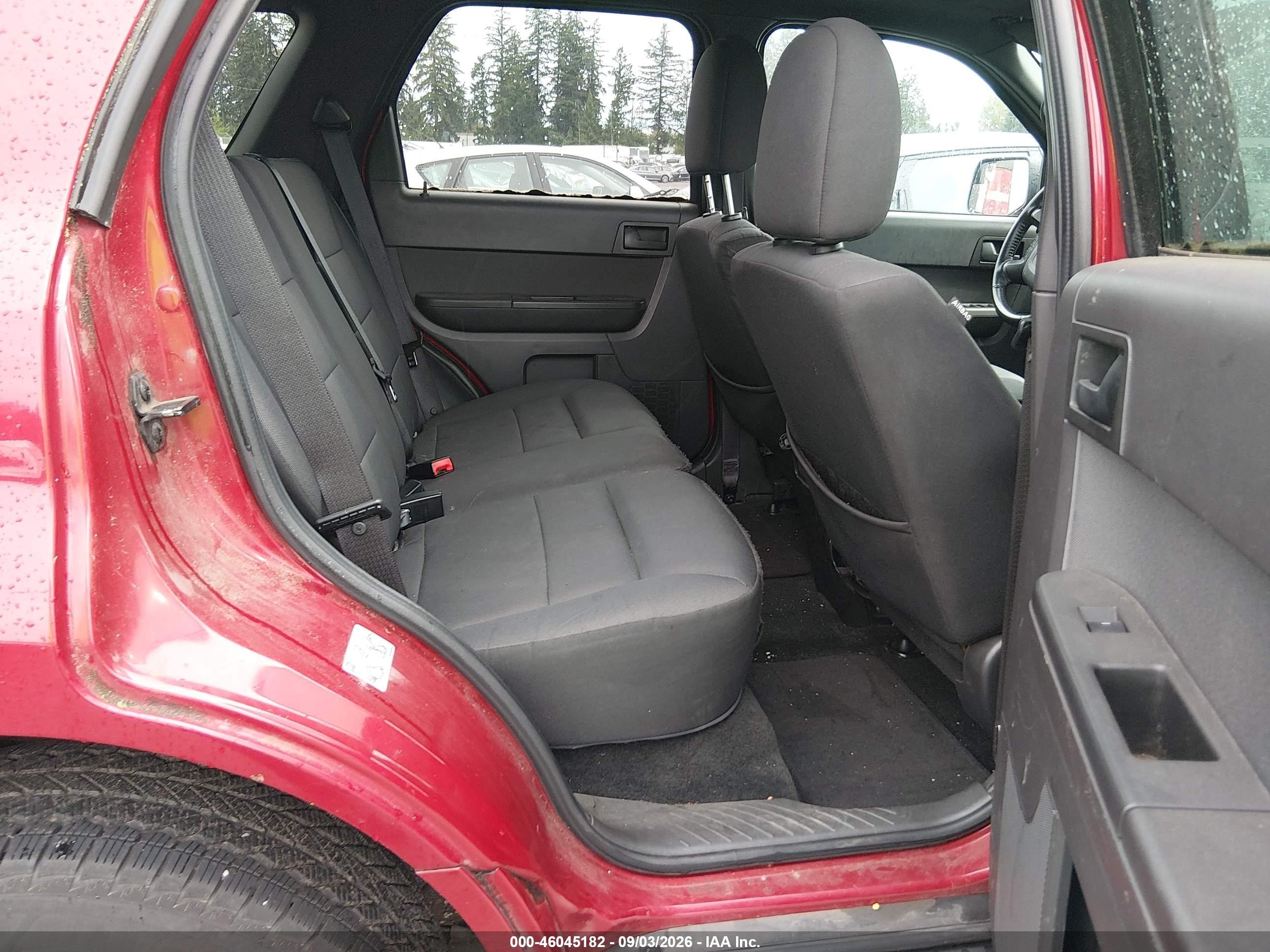 2011 Ford Escape Xlt Красный vin: 1FMCU9D78BKA74878