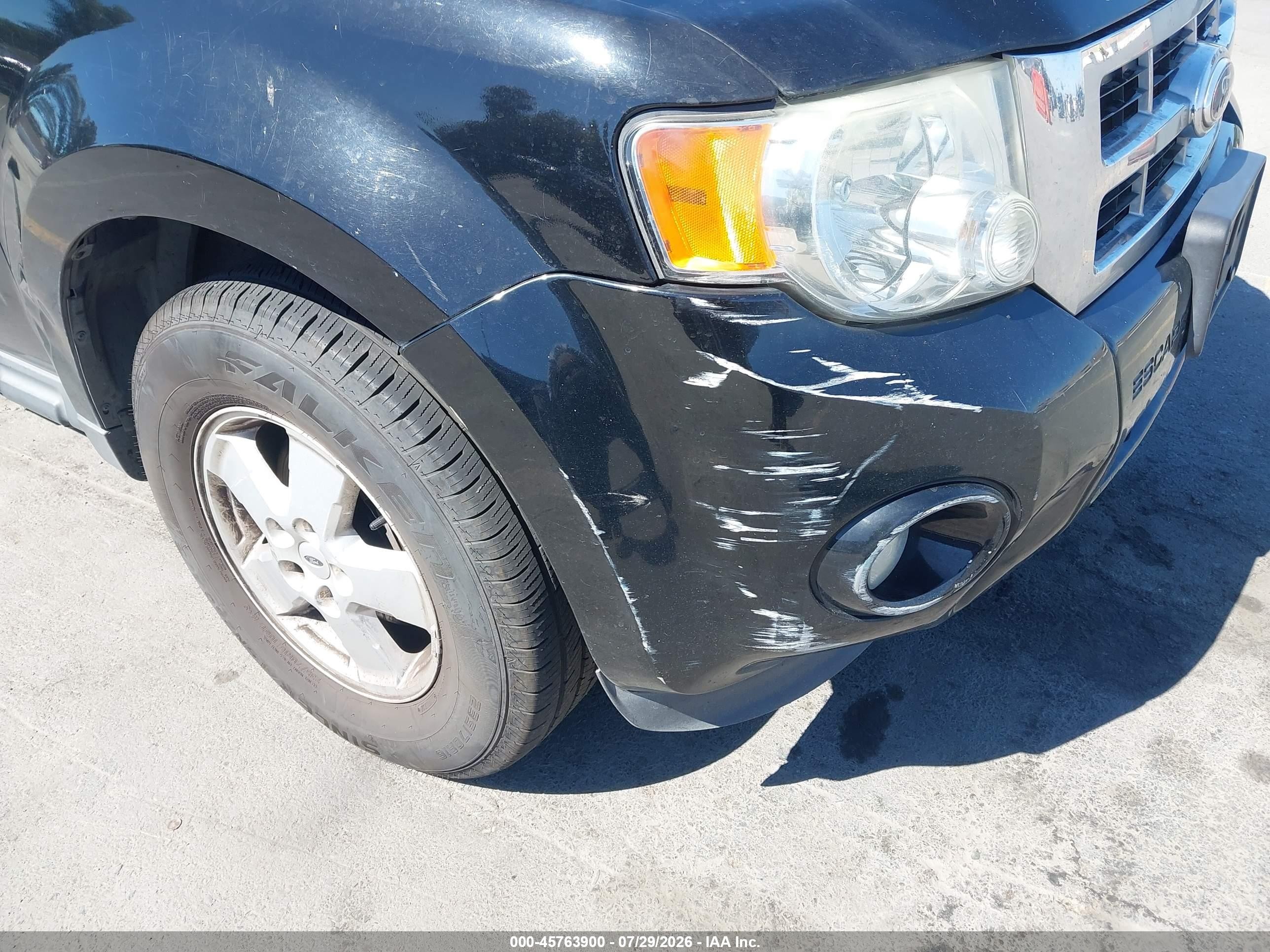 2012 Ford Escape Xlt Black vin: 1FMCU9D78CKB18718