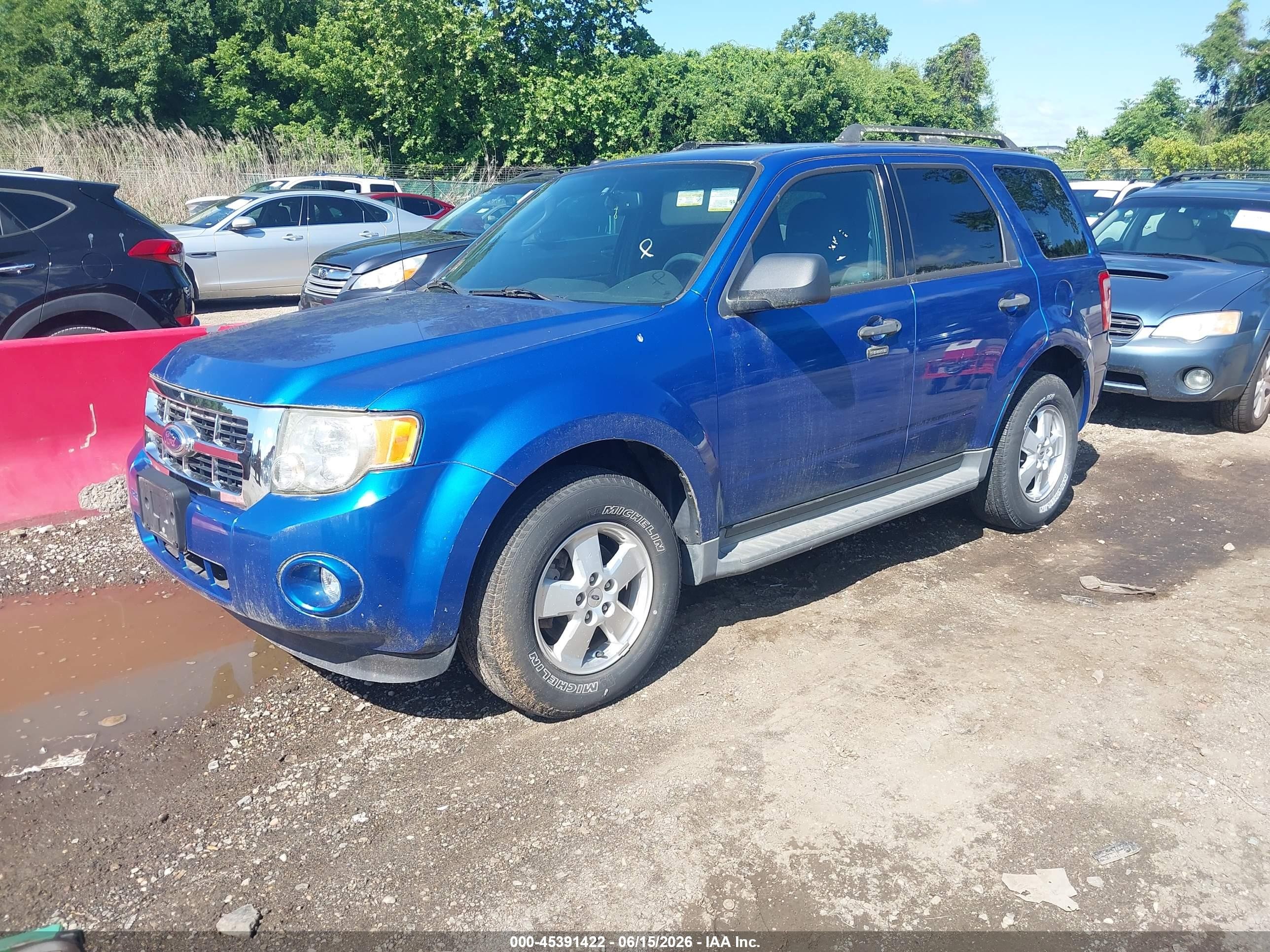 2012 Ford Escape Xlt Синий vin: 1FMCU9D78CKB44767