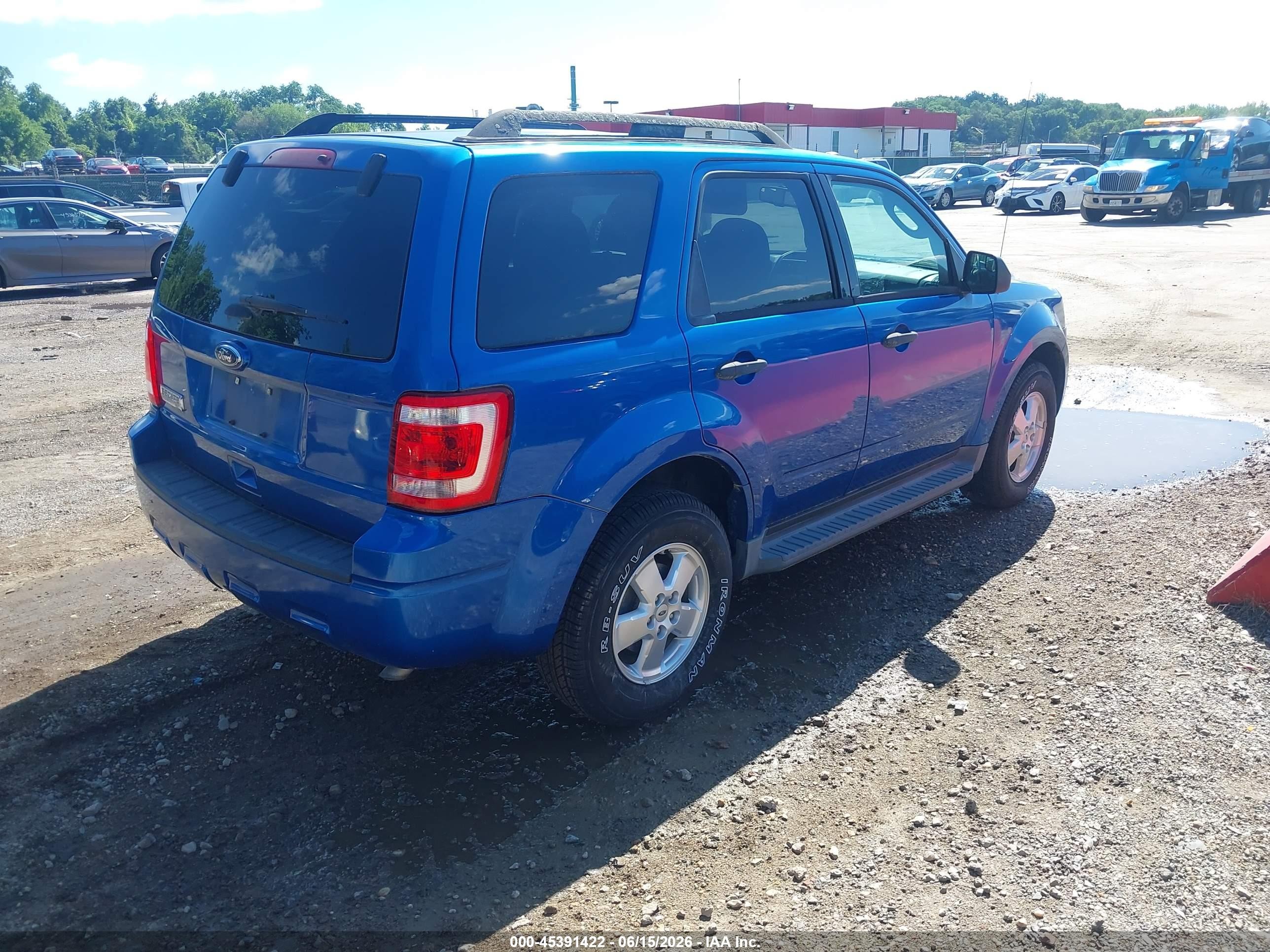 2012 Ford Escape Xlt Синий vin: 1FMCU9D78CKB44767