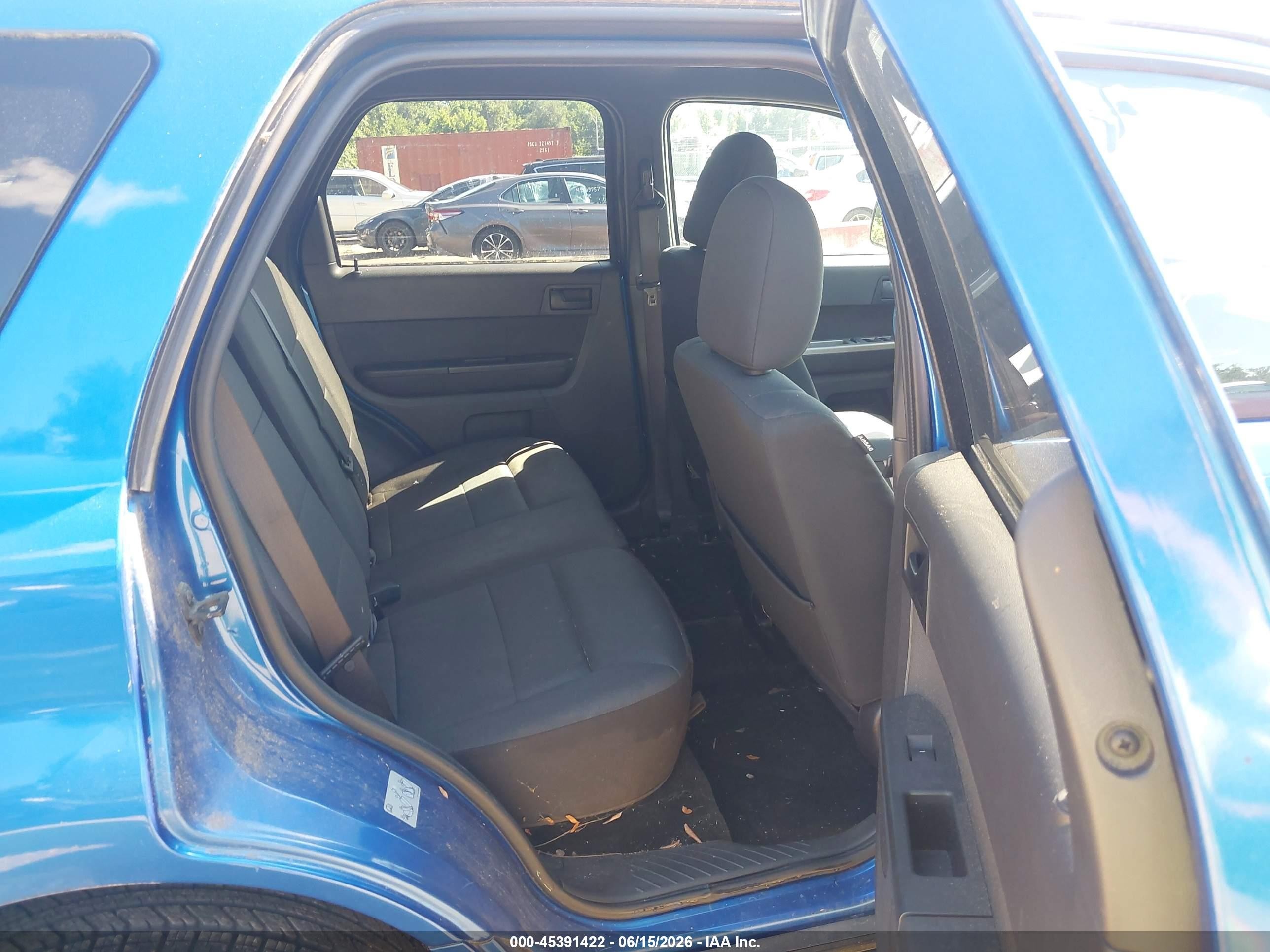 2012 Ford Escape Xlt Синий vin: 1FMCU9D78CKB44767