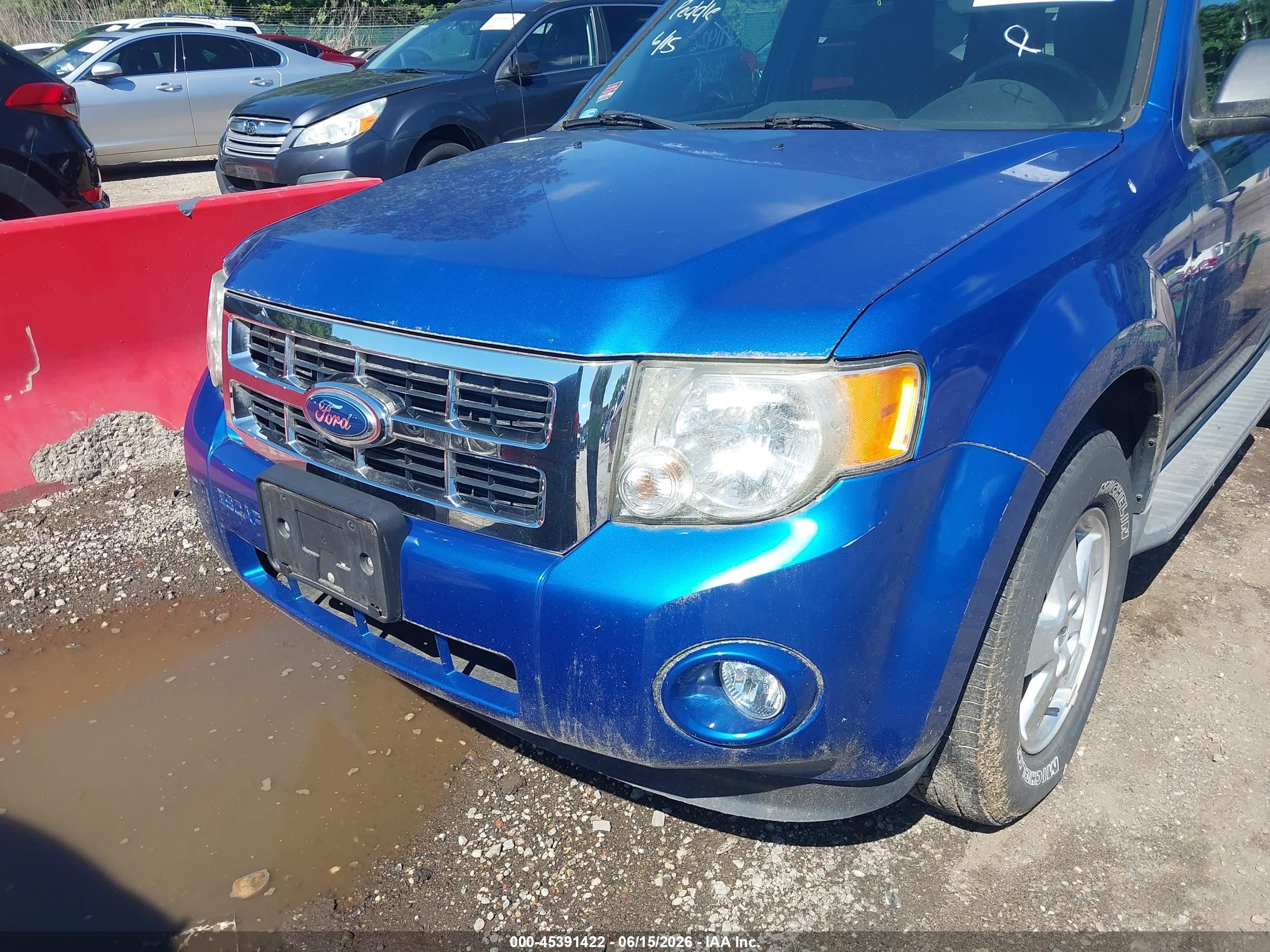 2012 Ford Escape Xlt Синий vin: 1FMCU9D78CKB44767