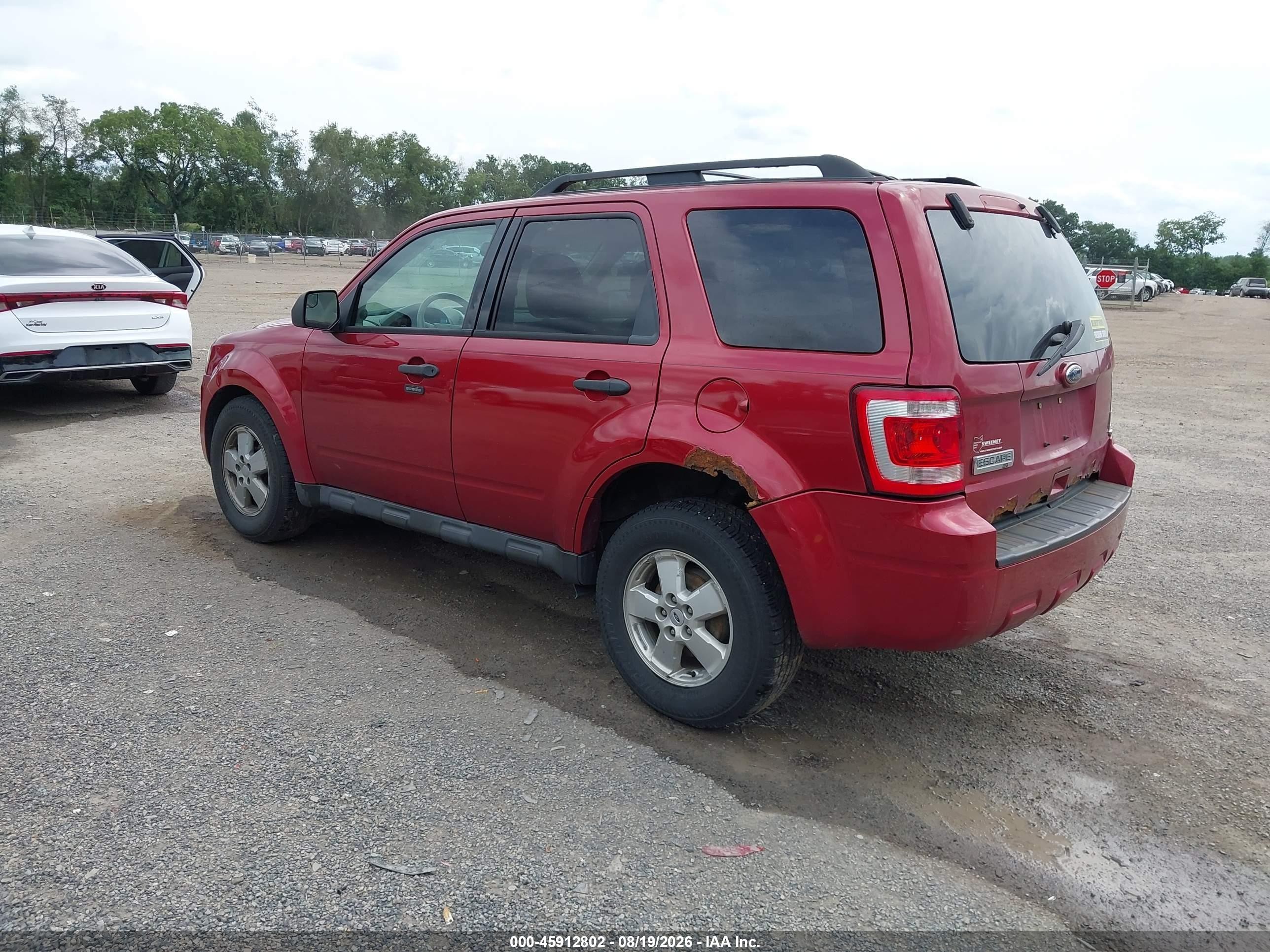 2012 Ford Escape Xlt Maroon vin: 1FMCU9D78CKC24344