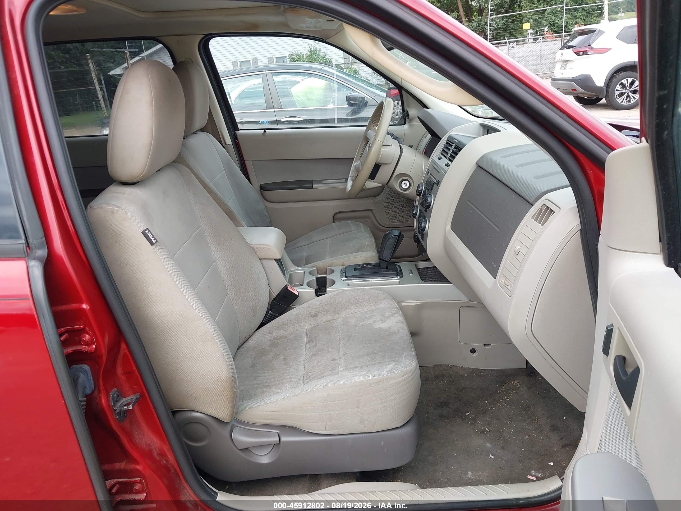 2012 Ford Escape Xlt Maroon vin: 1FMCU9D78CKC24344