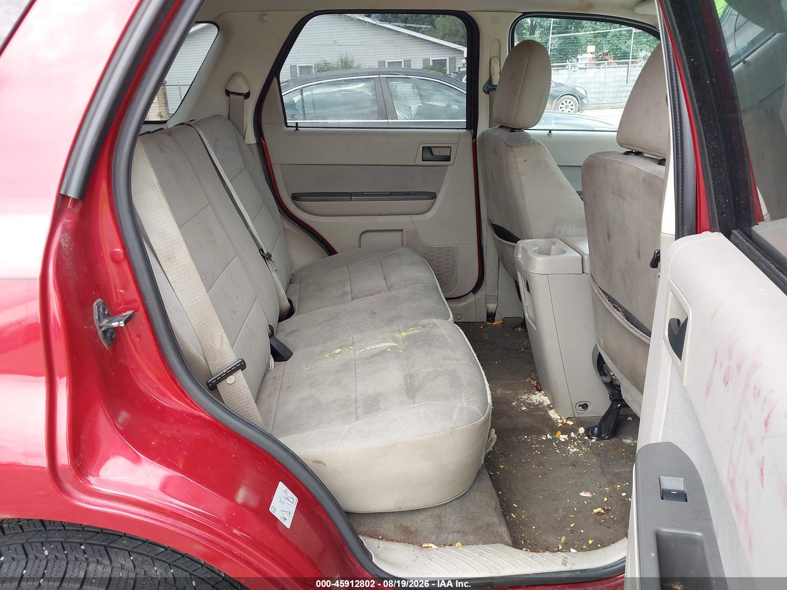 2012 Ford Escape Xlt Maroon vin: 1FMCU9D78CKC24344
