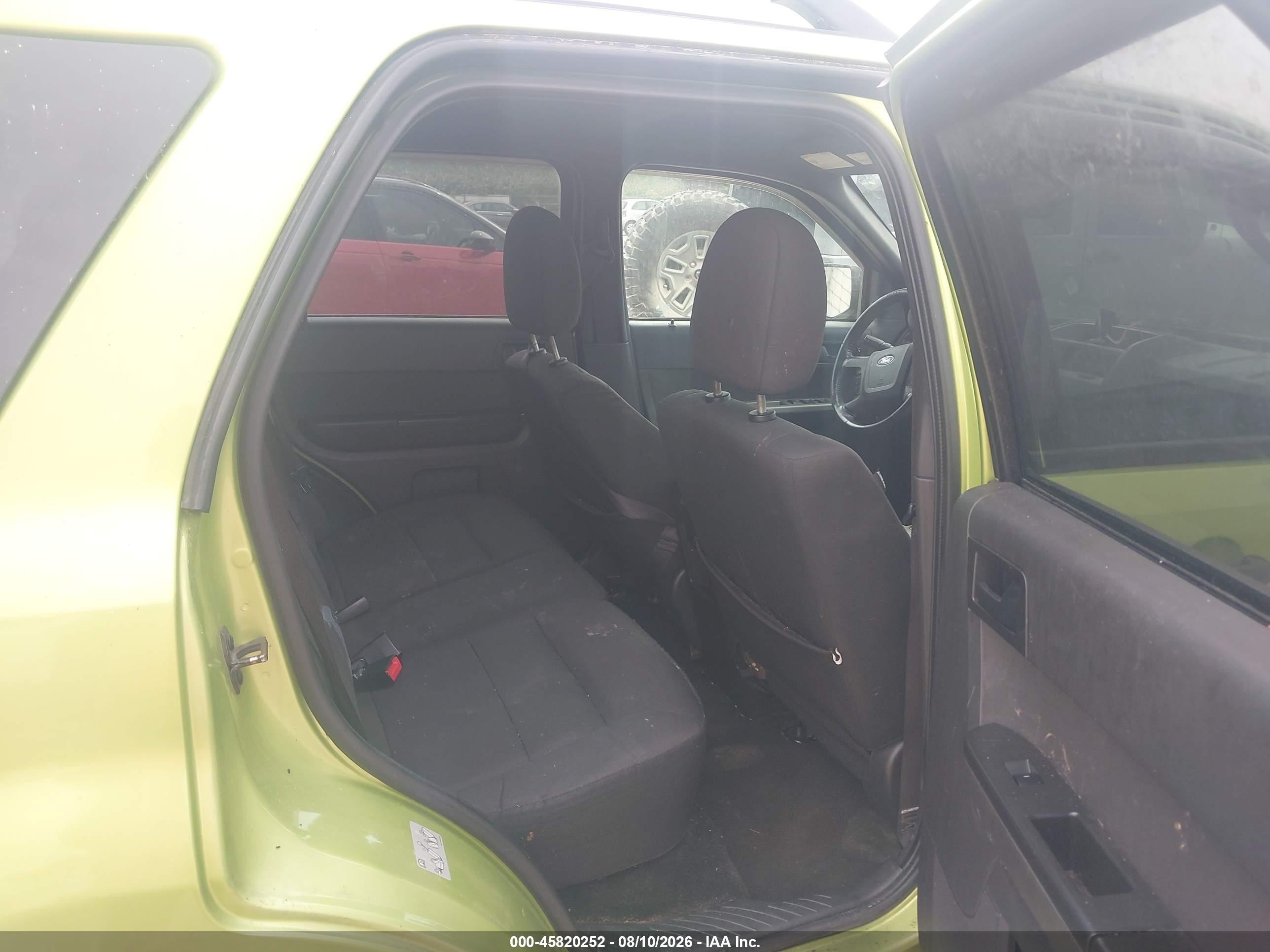2012 Ford Escape Xlt Green vin: 1FMCU9D78CKC24876