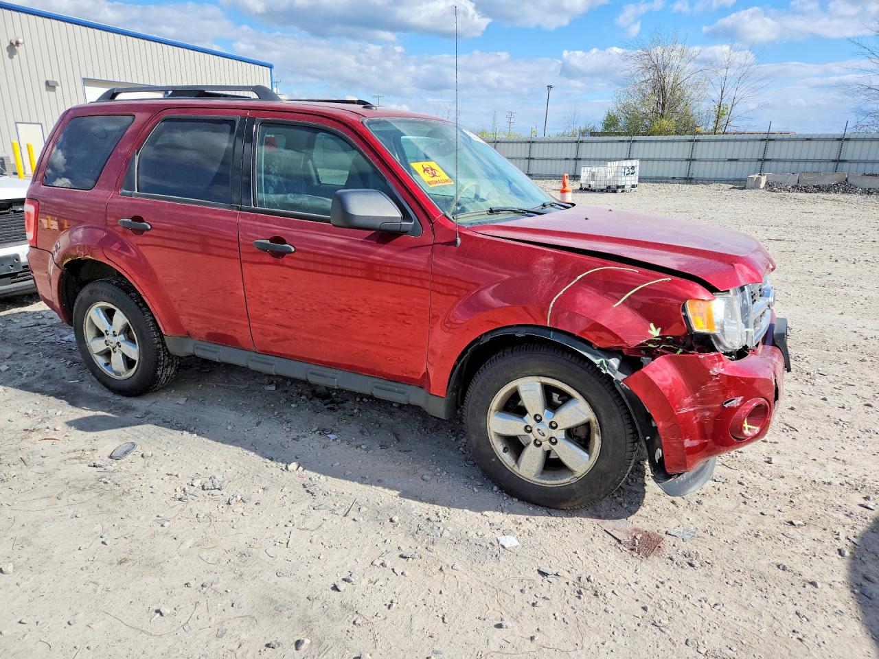 2012 Ford Escape Xlt Red vin: 1FMCU9D78CKC45789