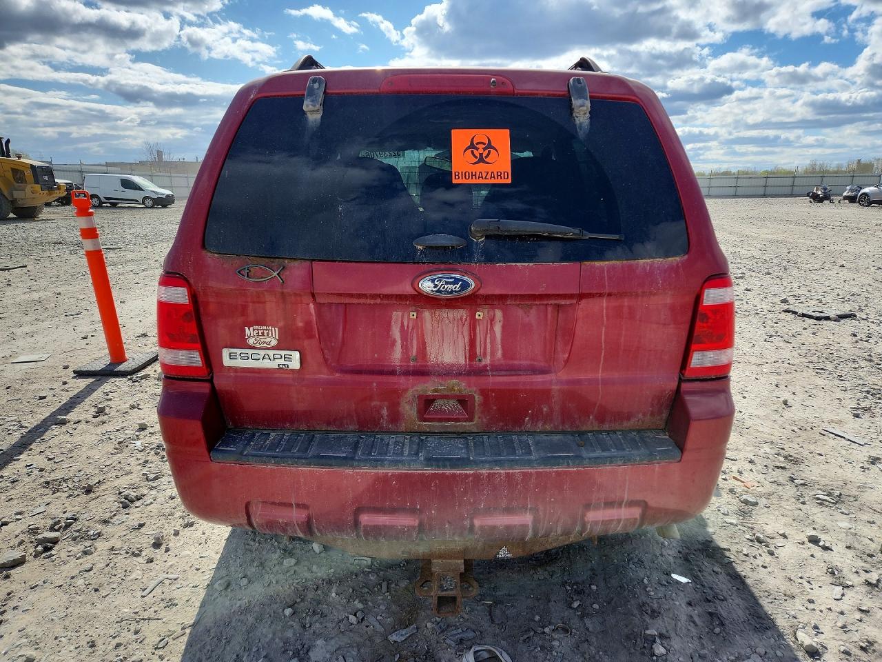 2012 Ford Escape Xlt Red vin: 1FMCU9D78CKC45789