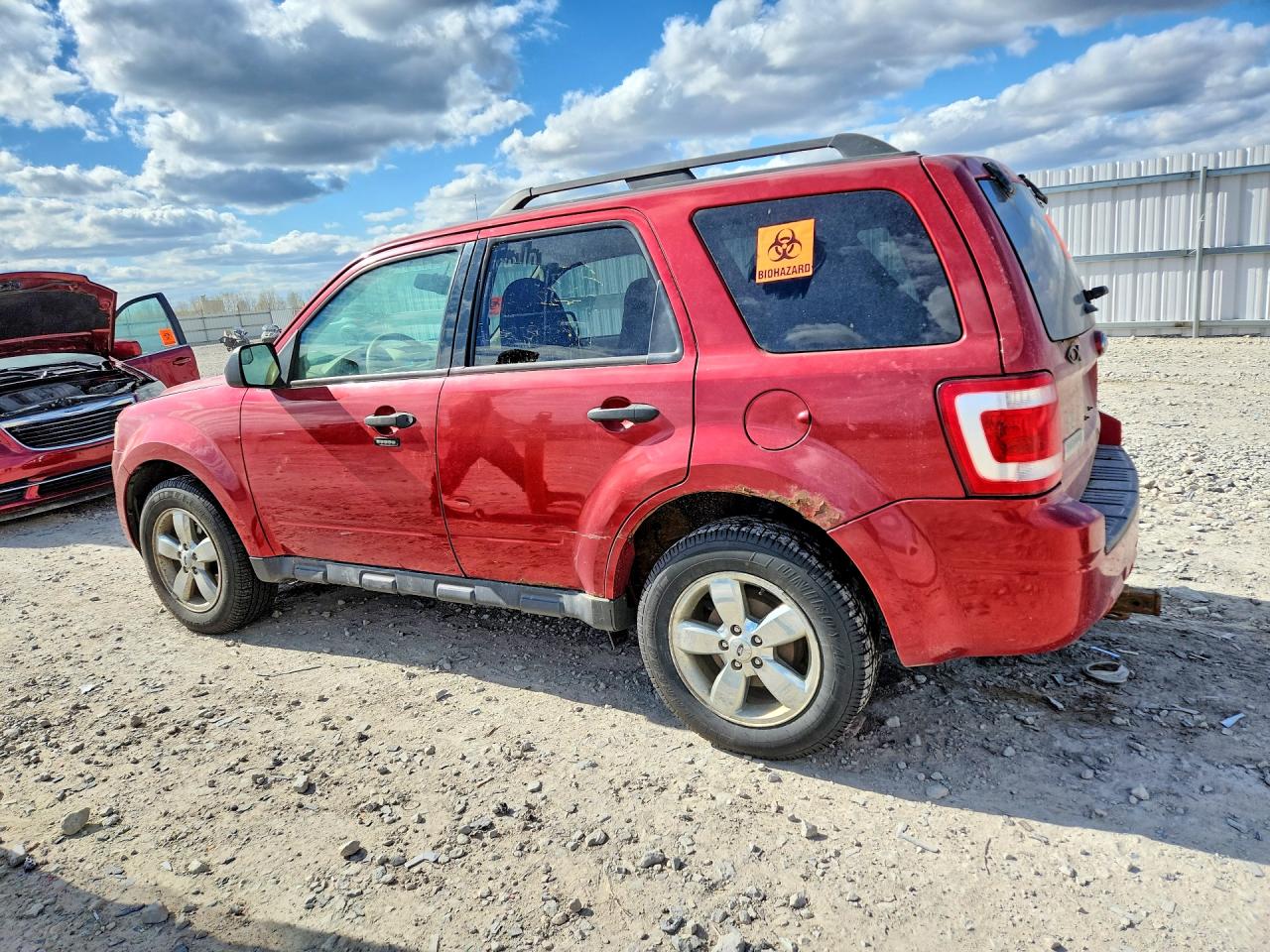 2012 Ford Escape Xlt Red vin: 1FMCU9D78CKC45789