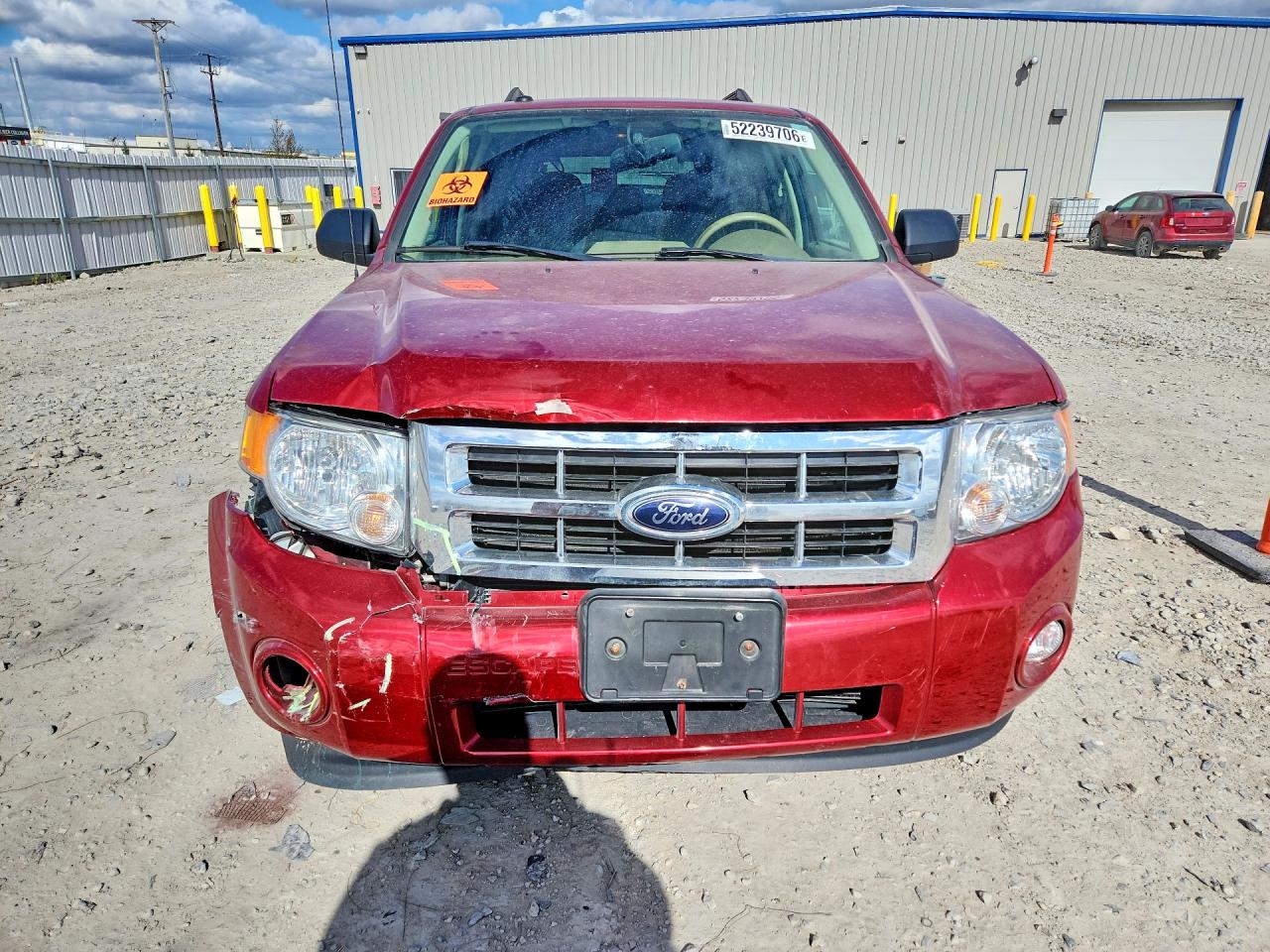 2012 Ford Escape Xlt Red vin: 1FMCU9D78CKC45789