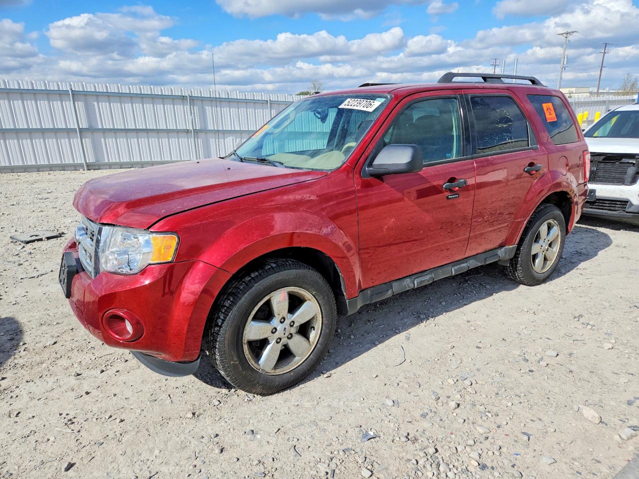 2012 Ford Escape Xlt Red vin: 1FMCU9D78CKC45789