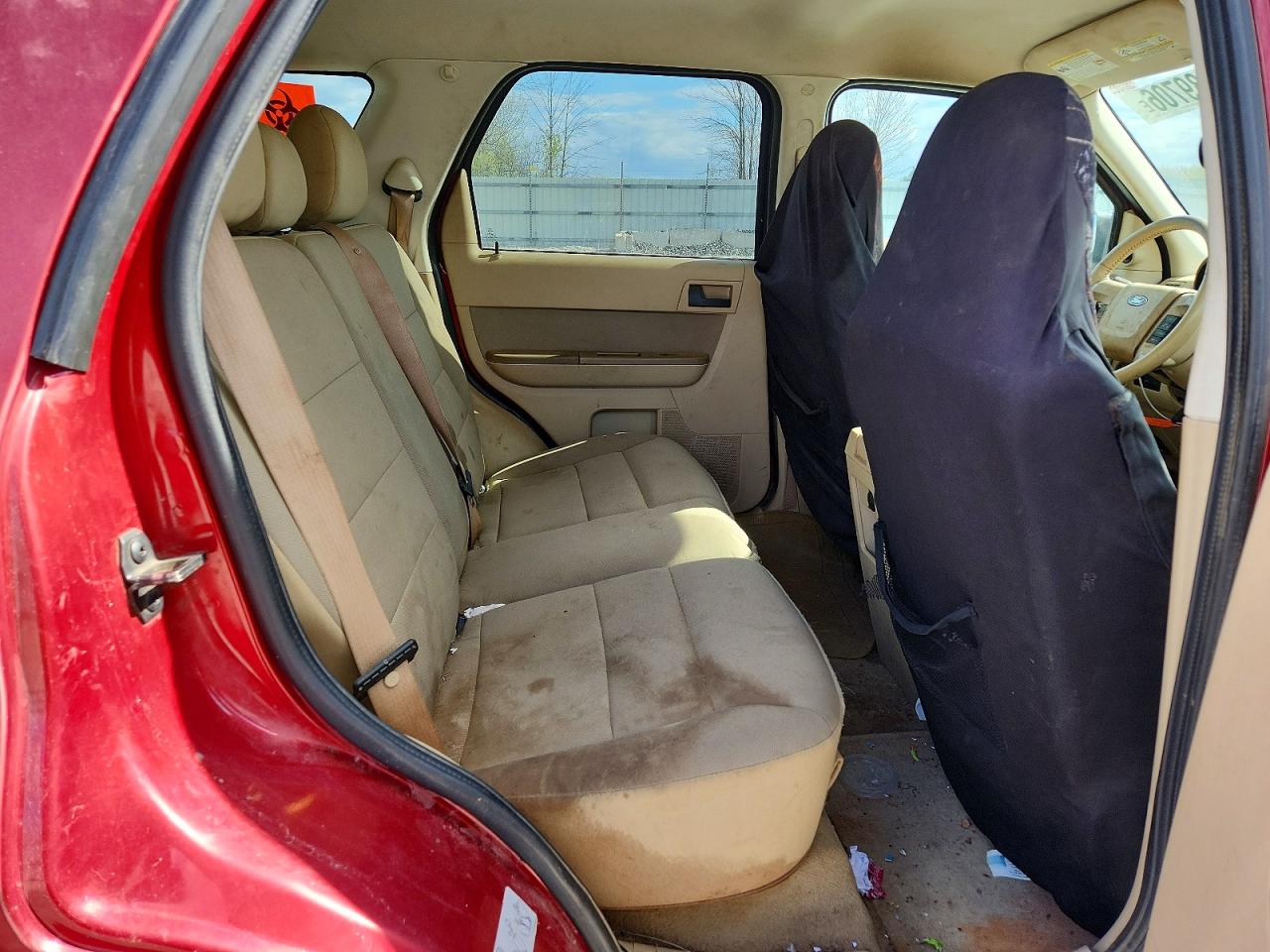 2012 Ford Escape Xlt Red vin: 1FMCU9D78CKC45789