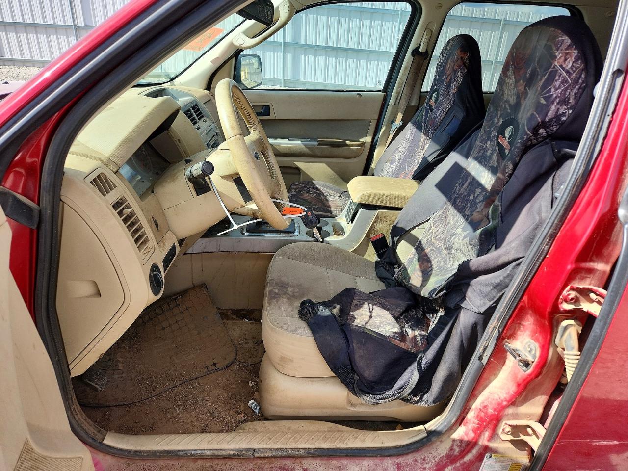 2012 Ford Escape Xlt Red vin: 1FMCU9D78CKC45789
