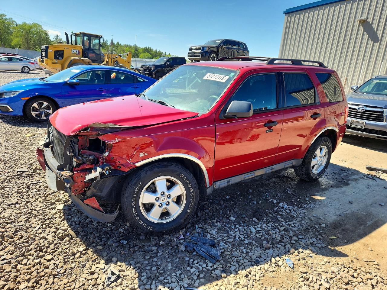 2010 Ford Escape Xlt Red vin: 1FMCU9D79AKC04407