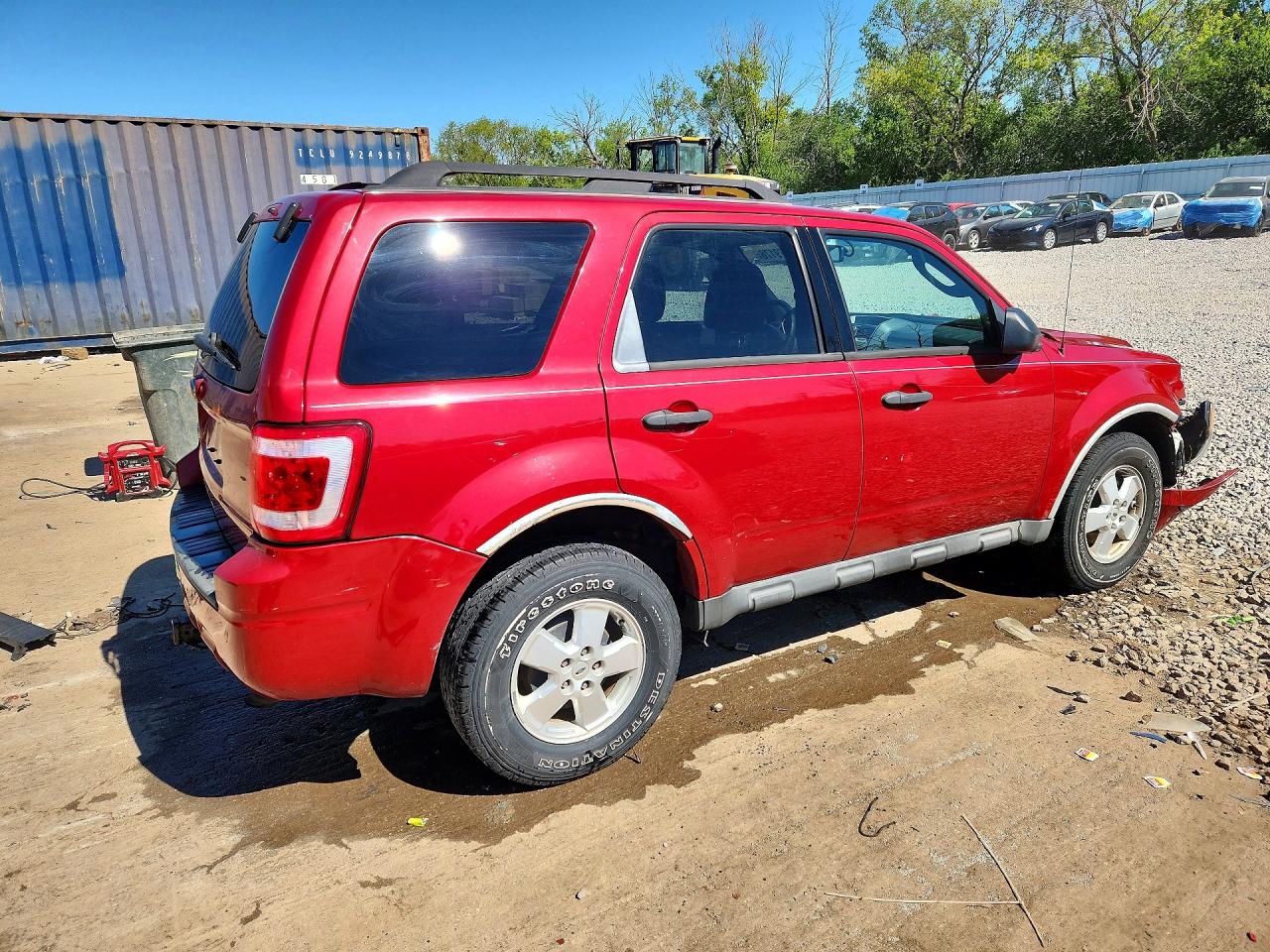 2010 Ford Escape Xlt Red vin: 1FMCU9D79AKC04407