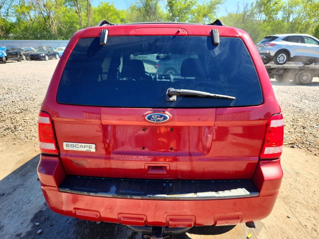 2010 Ford Escape Xlt Red vin: 1FMCU9D79AKC04407