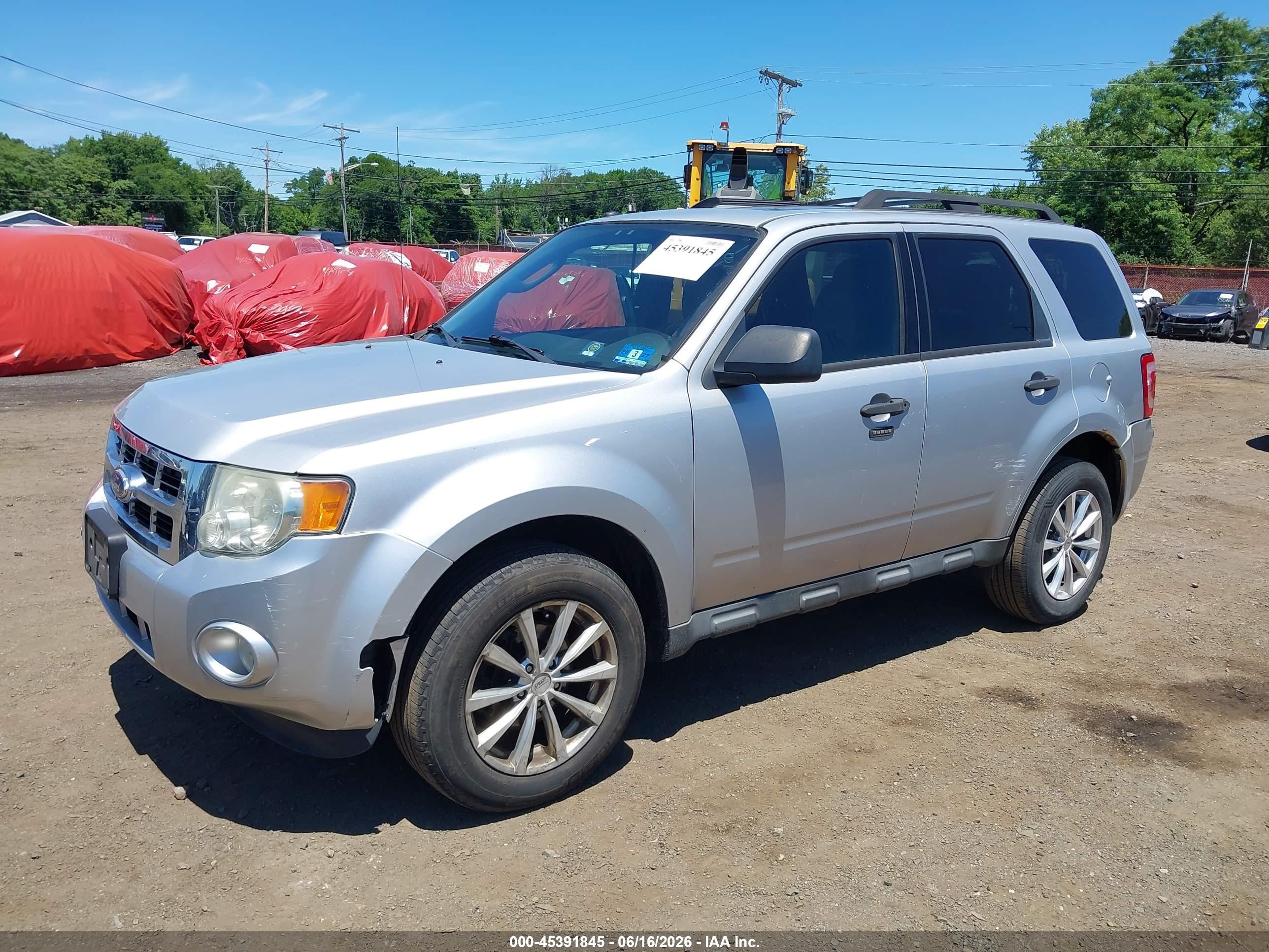 2011 Ford Escape Xlt Silver vin: 1FMCU9D79BKA47771