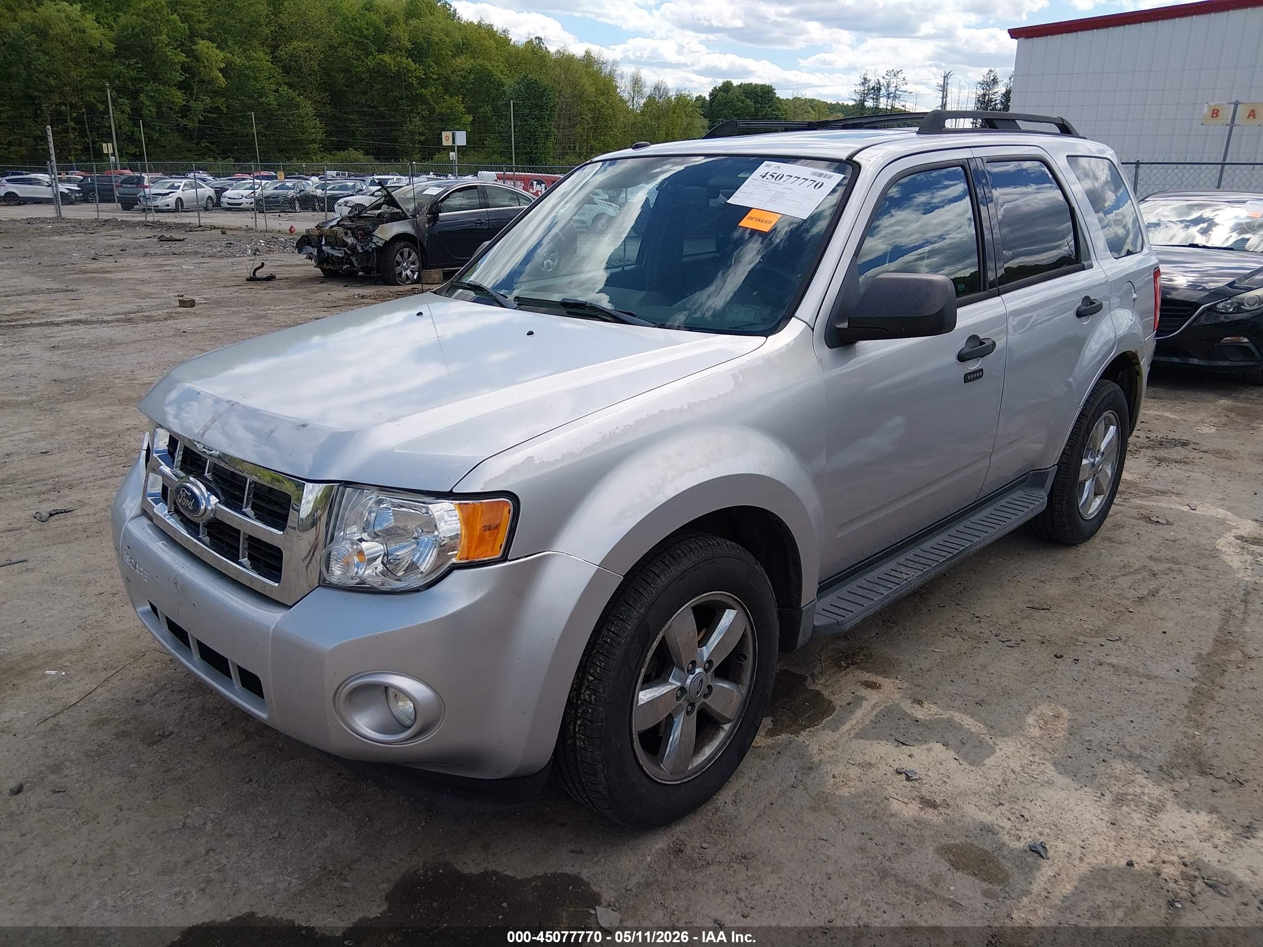 2011 Ford Escape Xlt Silver vin: 1FMCU9D79BKA90751