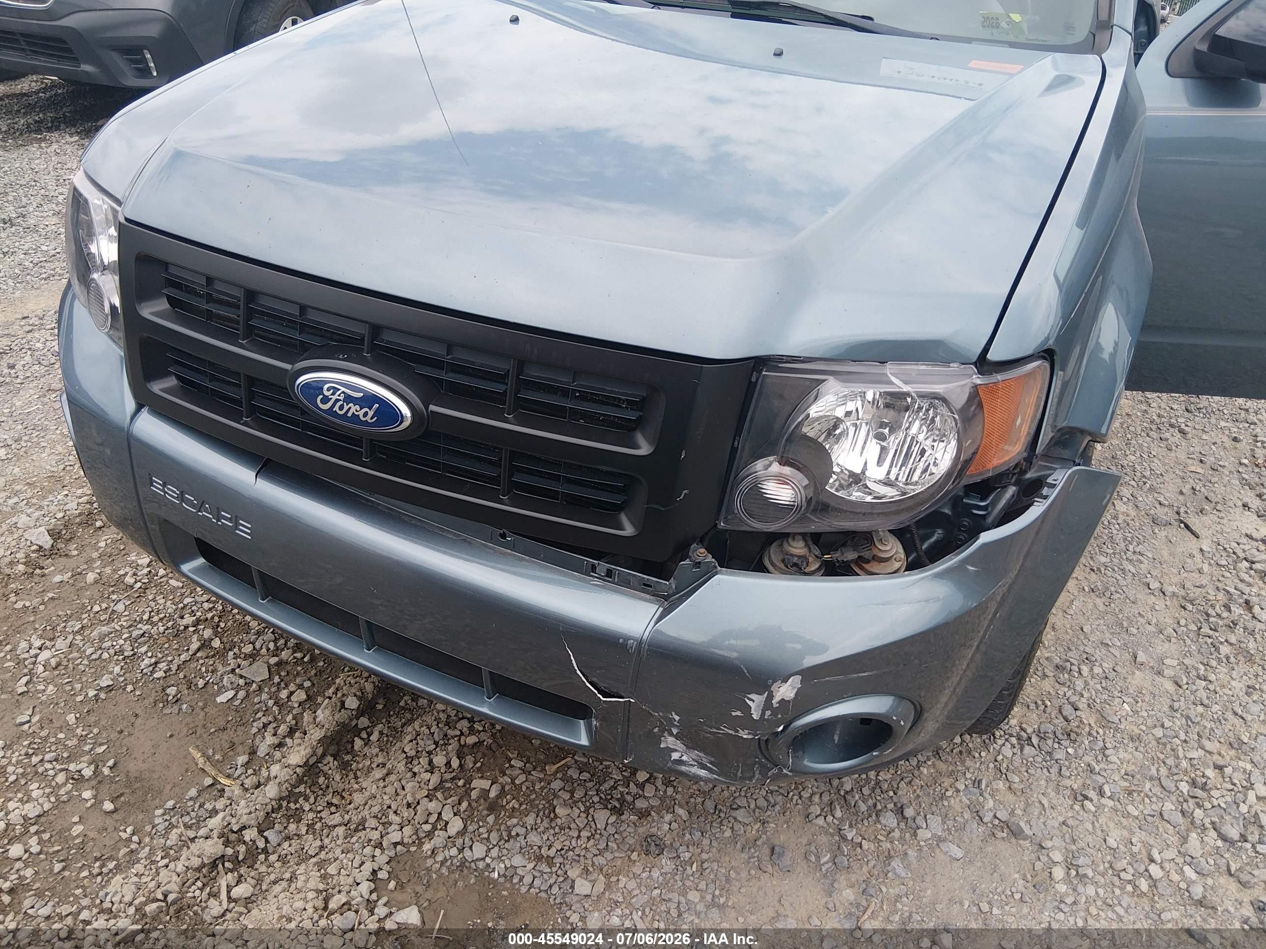 2011 Ford Escape Xlt Blue vin: 1FMCU9D79BKB71636