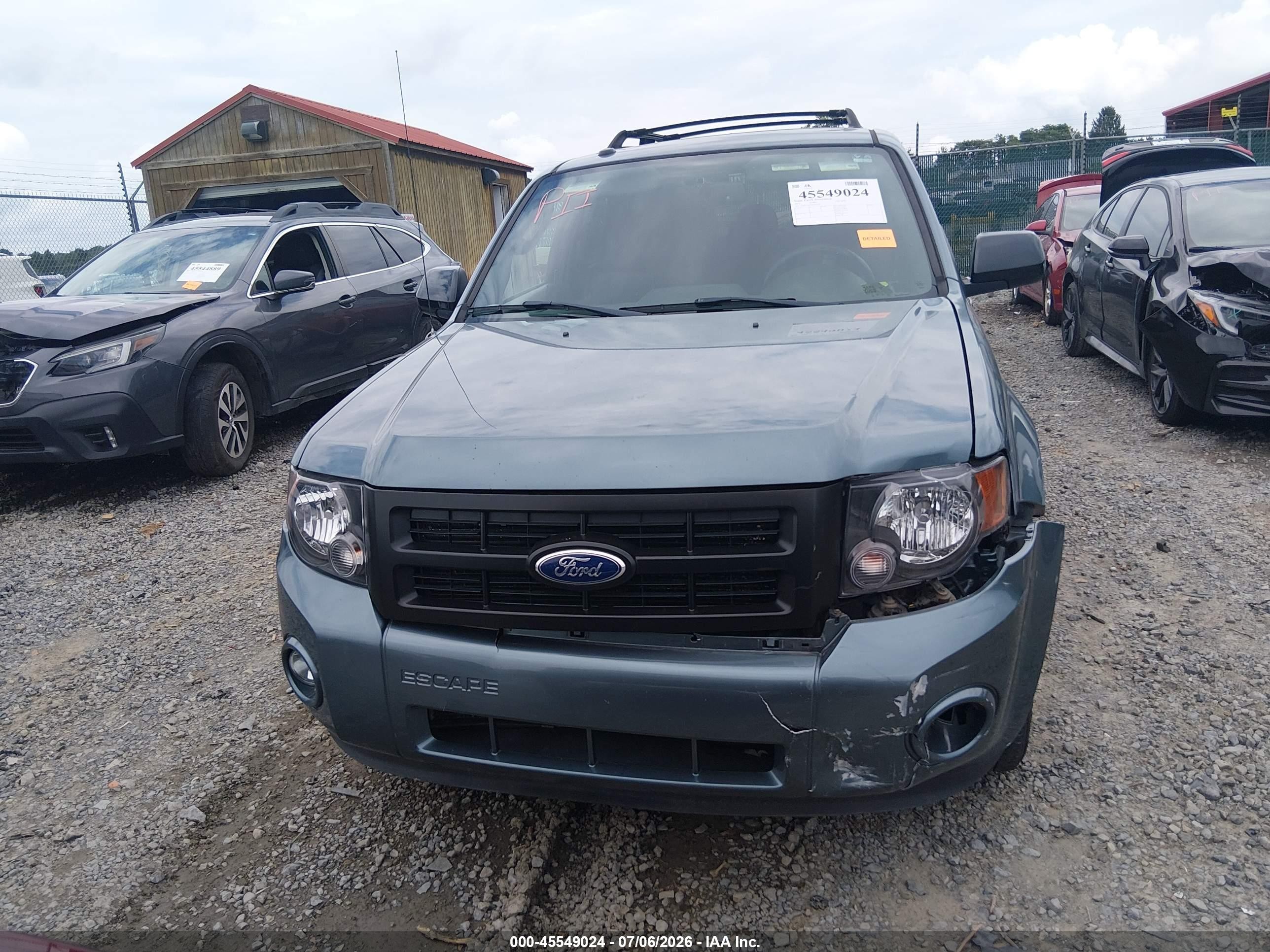 2011 Ford Escape Xlt Blue vin: 1FMCU9D79BKB71636
