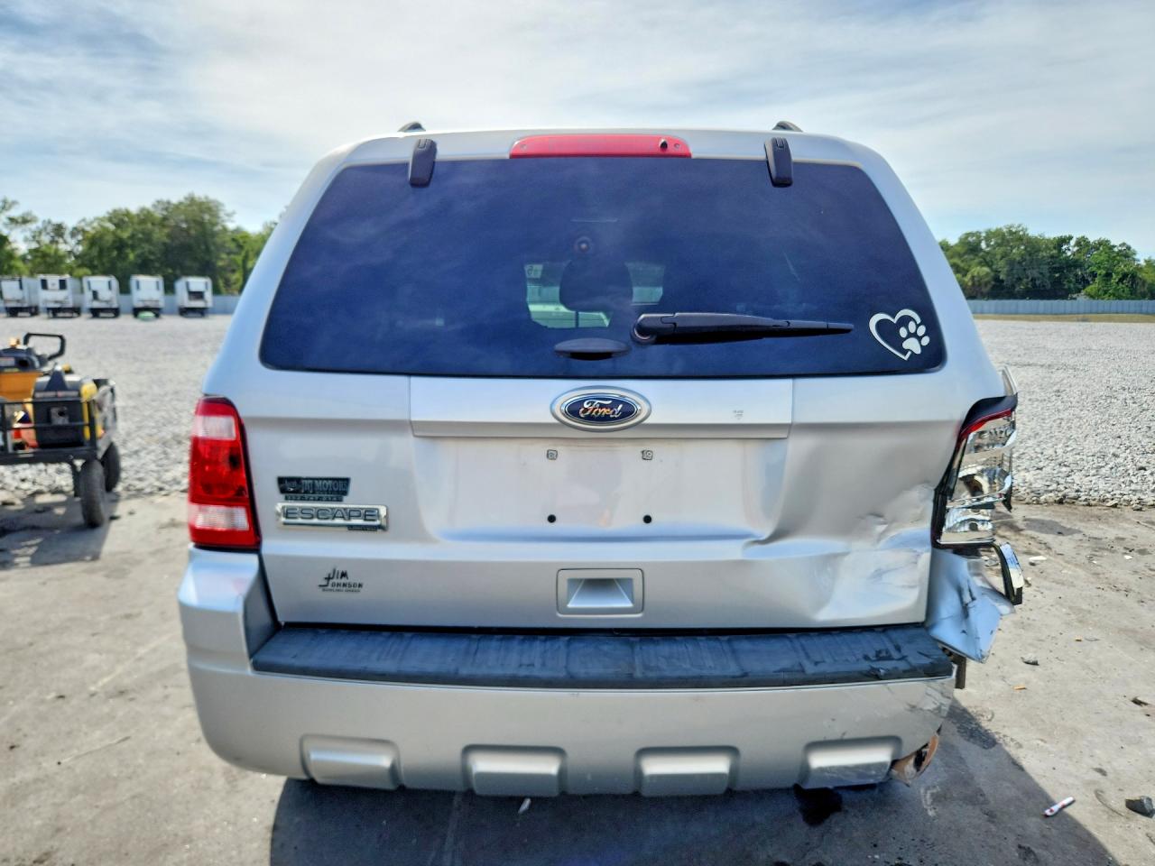 2011 Ford Escape Xlt Silver vin: 1FMCU9D79BKC05302