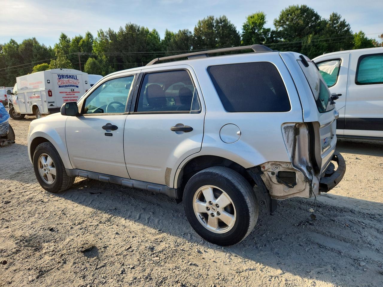 2011 Ford Escape Xlt Silver vin: 1FMCU9D79BKC38512