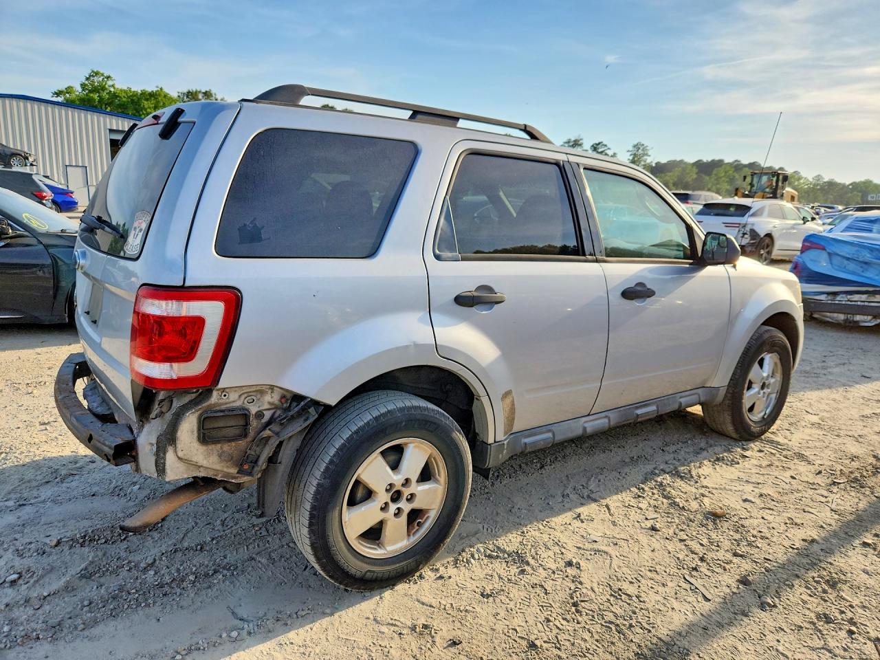 2011 Ford Escape Xlt Silver vin: 1FMCU9D79BKC38512