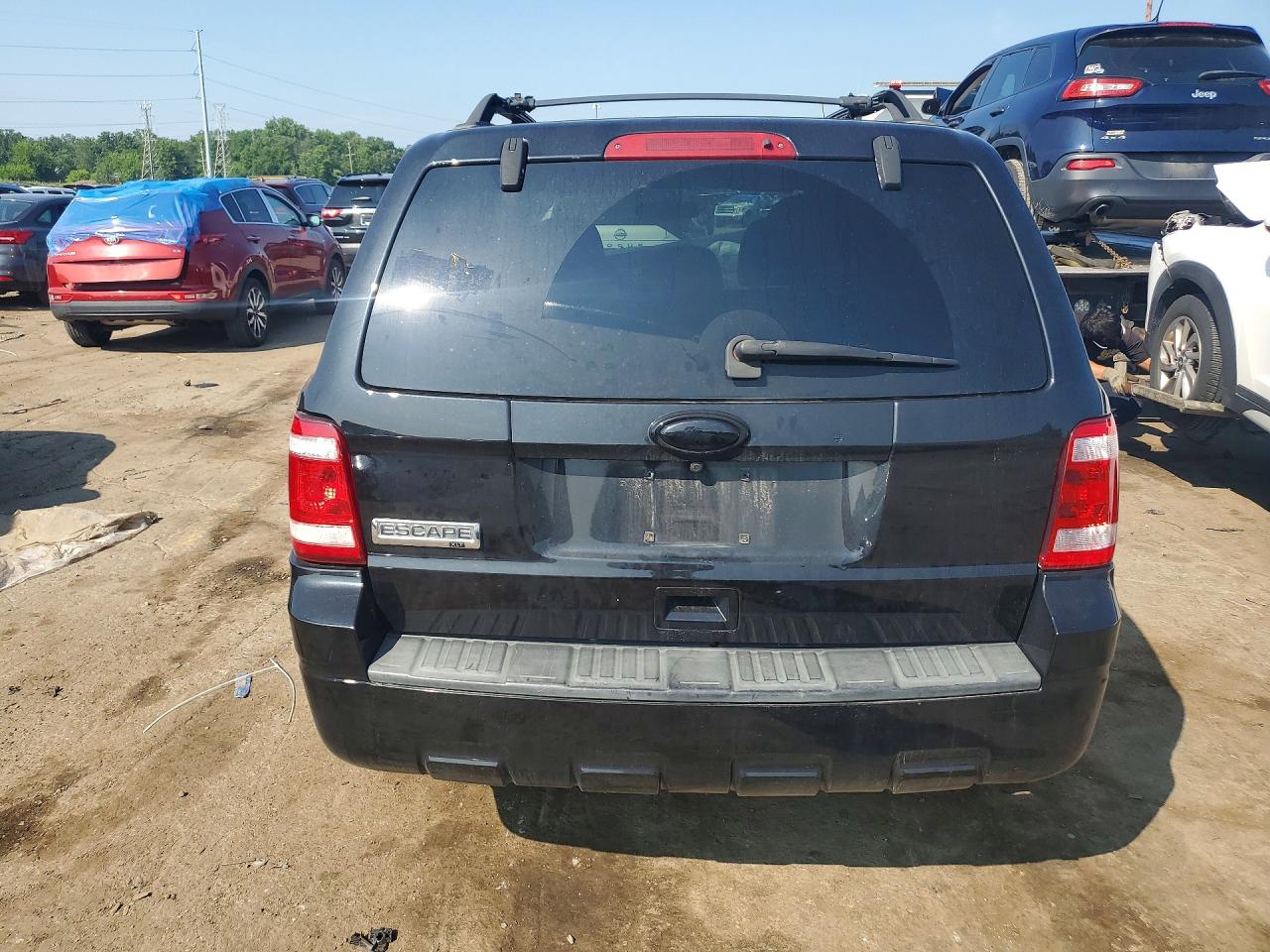 2011 Ford Escape Xlt Black vin: 1FMCU9D79BKC45640