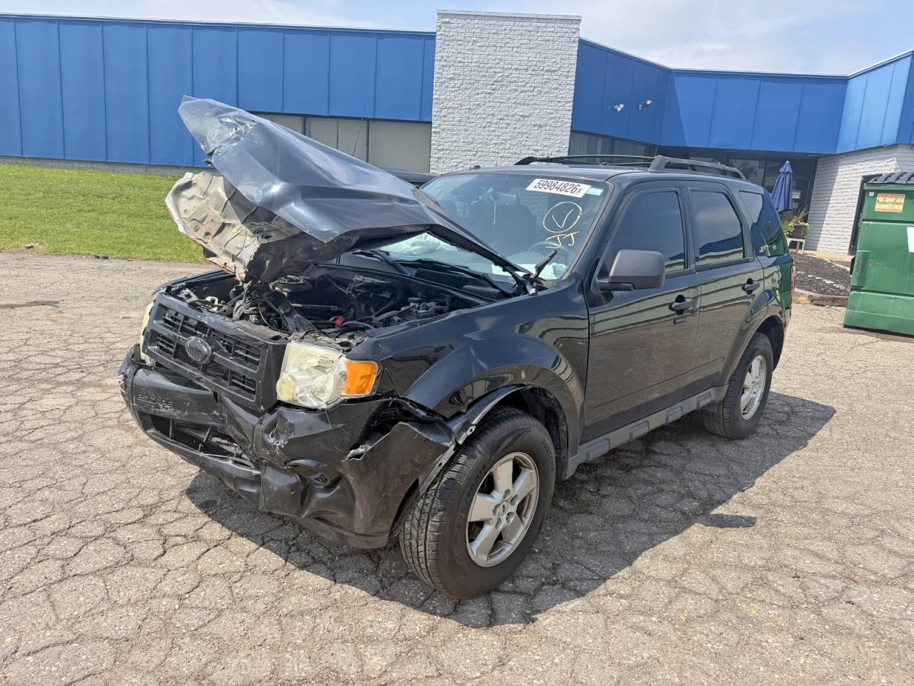 2011 Ford Escape Xlt Black vin: 1FMCU9D79BKC45640