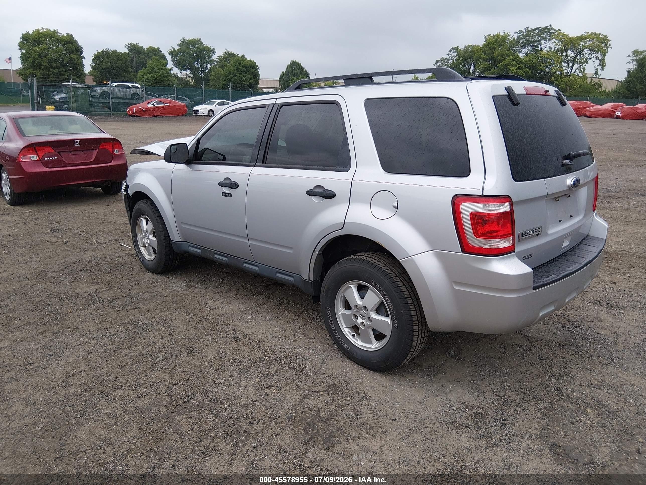 2012 Ford Escape Xlt Silver vin: 1FMCU9D79CKA20023