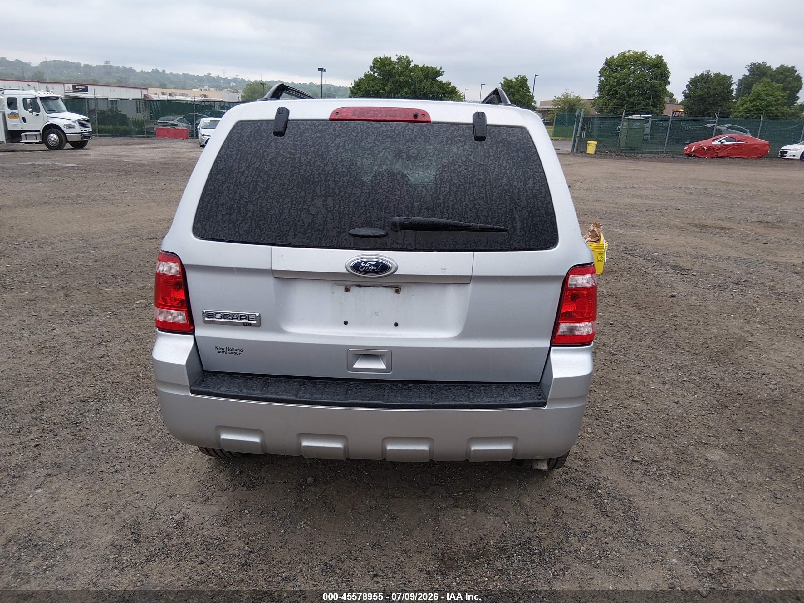 2012 Ford Escape Xlt Silver vin: 1FMCU9D79CKA20023