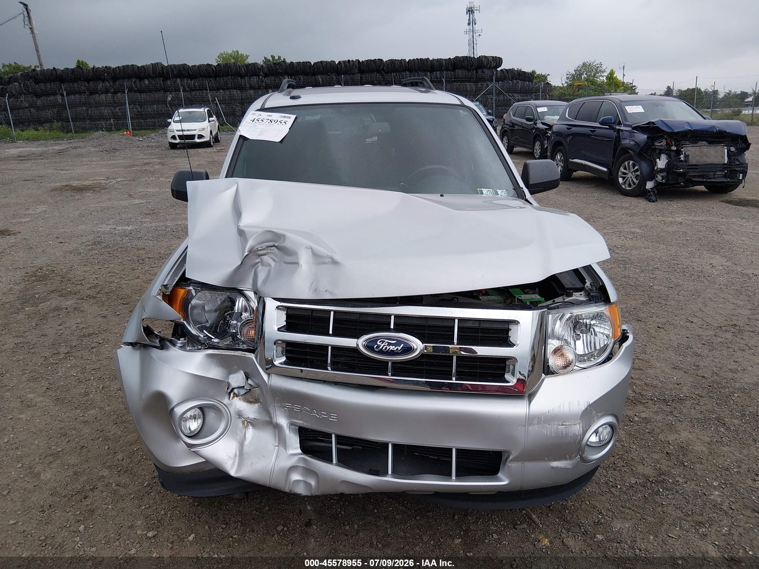 2012 Ford Escape Xlt Silver vin: 1FMCU9D79CKA20023
