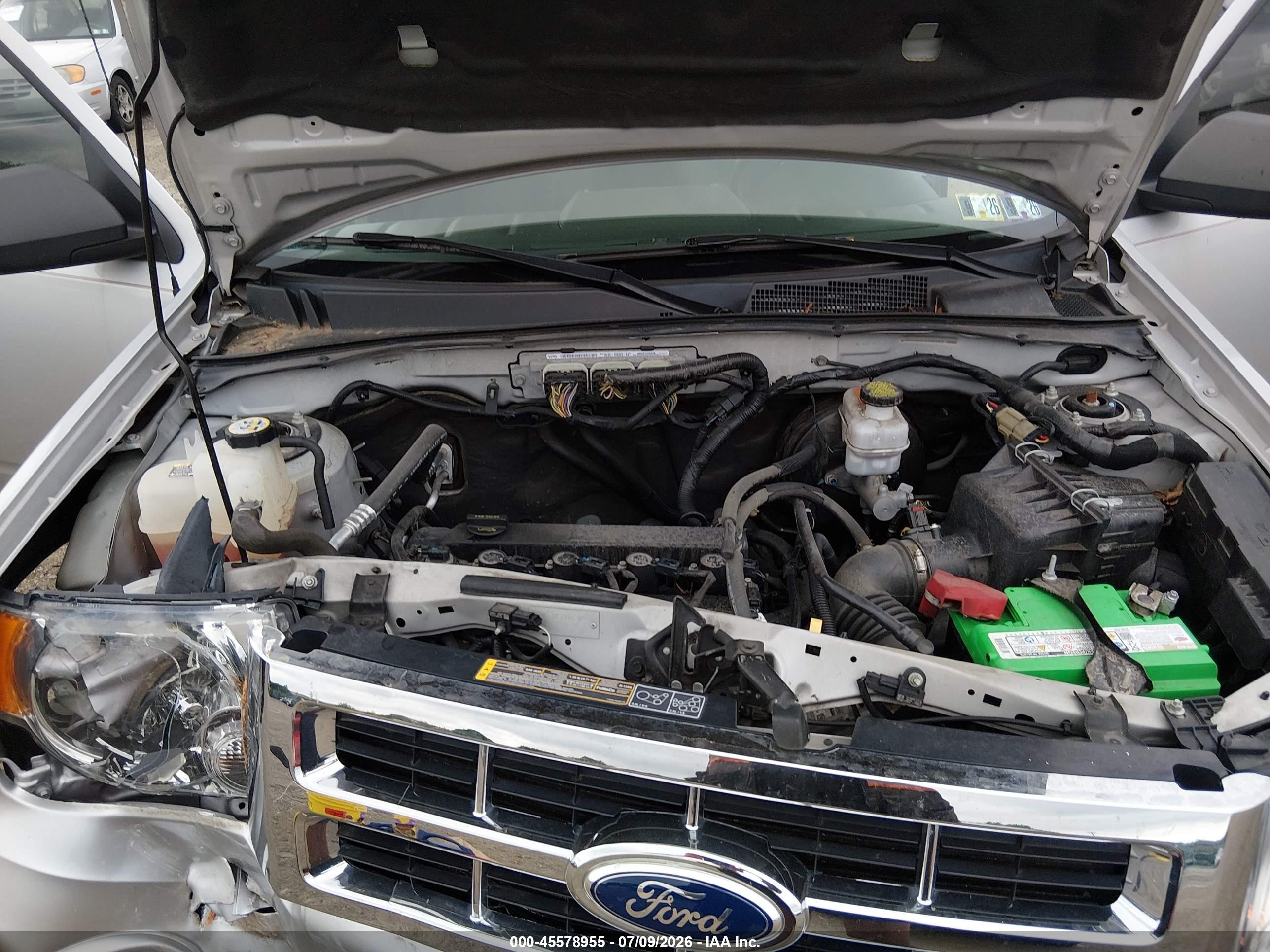 2012 Ford Escape Xlt Silver vin: 1FMCU9D79CKA20023