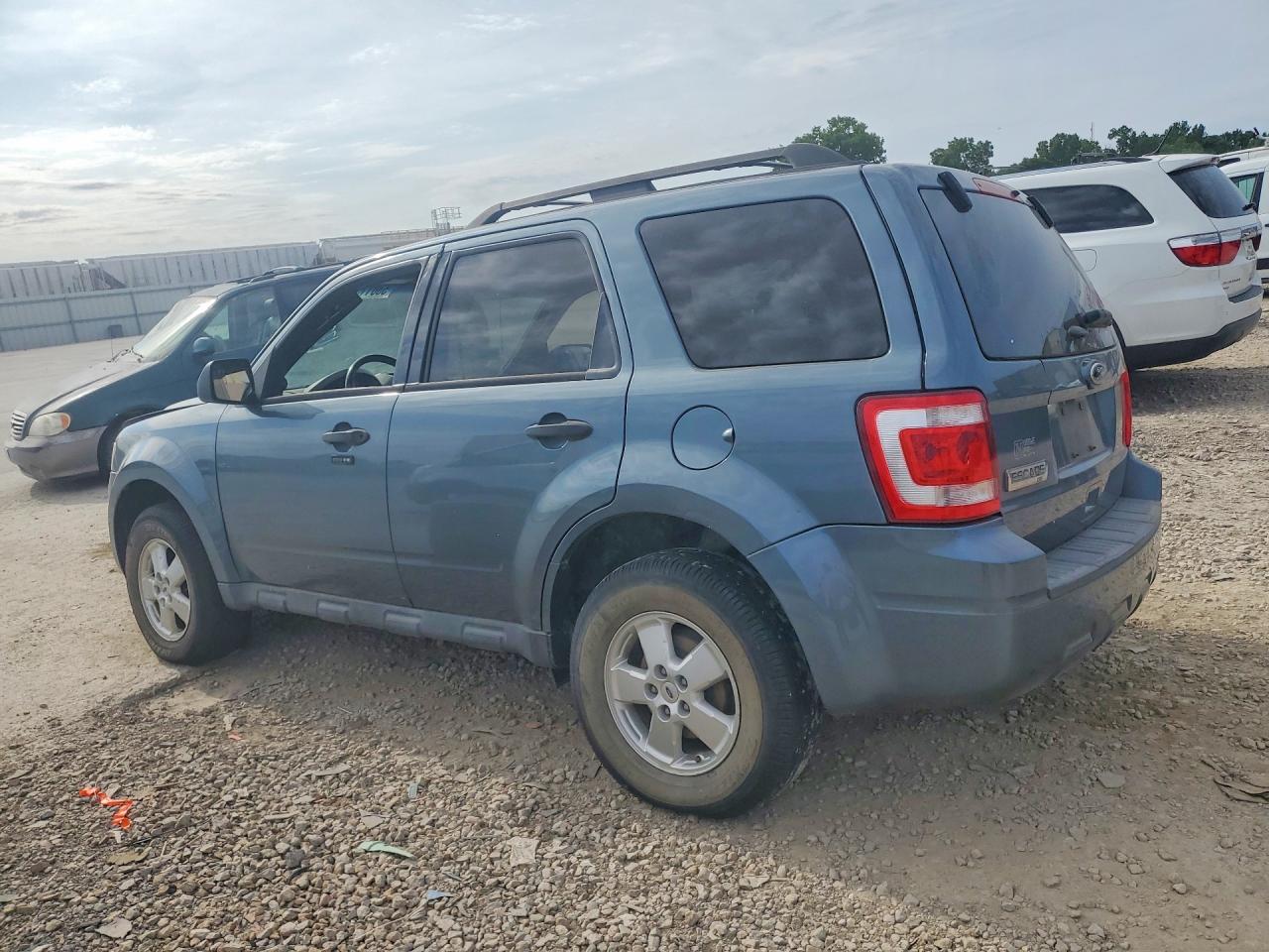 2012 Ford Escape Xlt Blue vin: 1FMCU9D79CKB54188