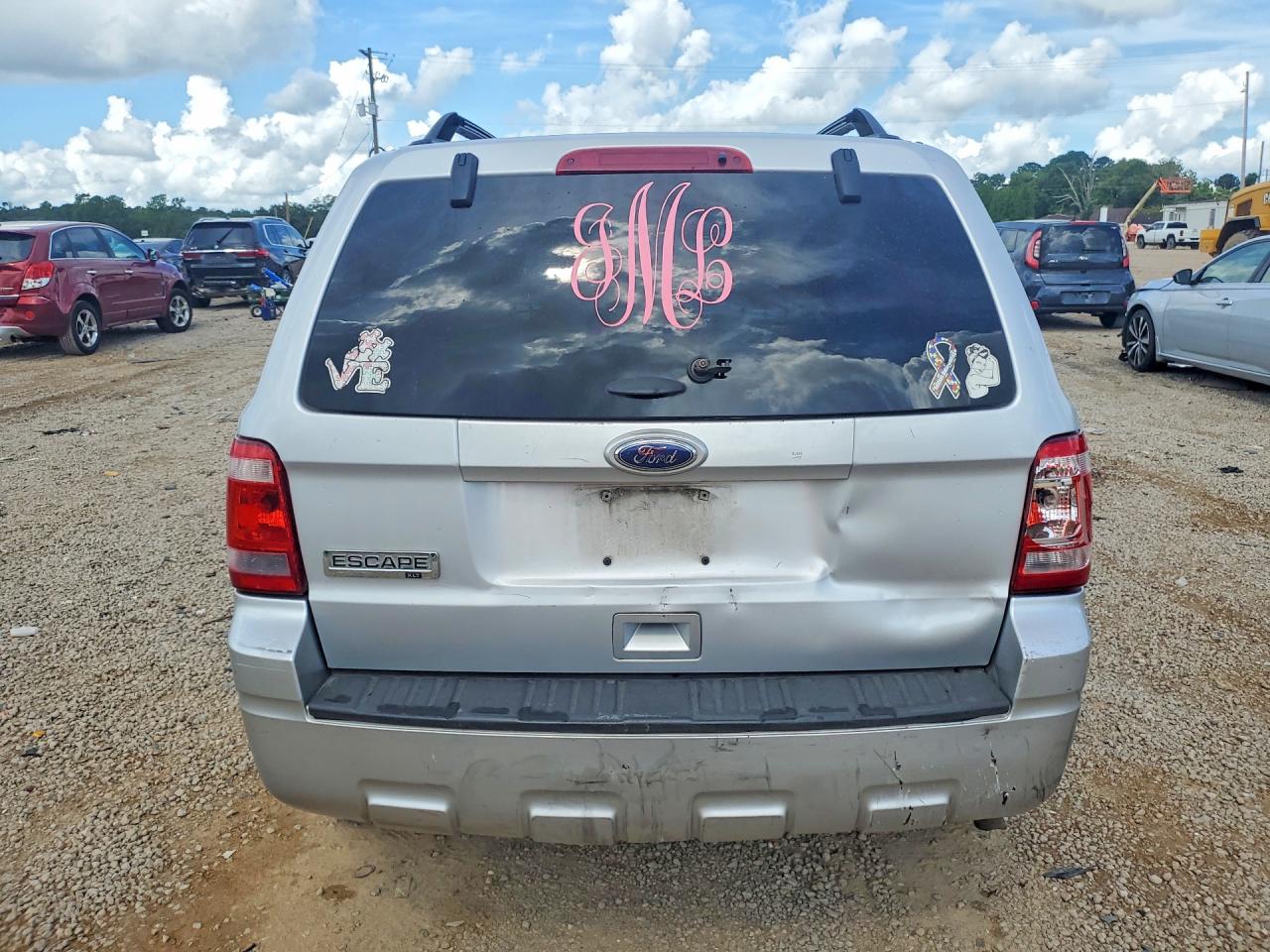 2012 Ford Escape Xlt Silver vin: 1FMCU9D79CKB92858