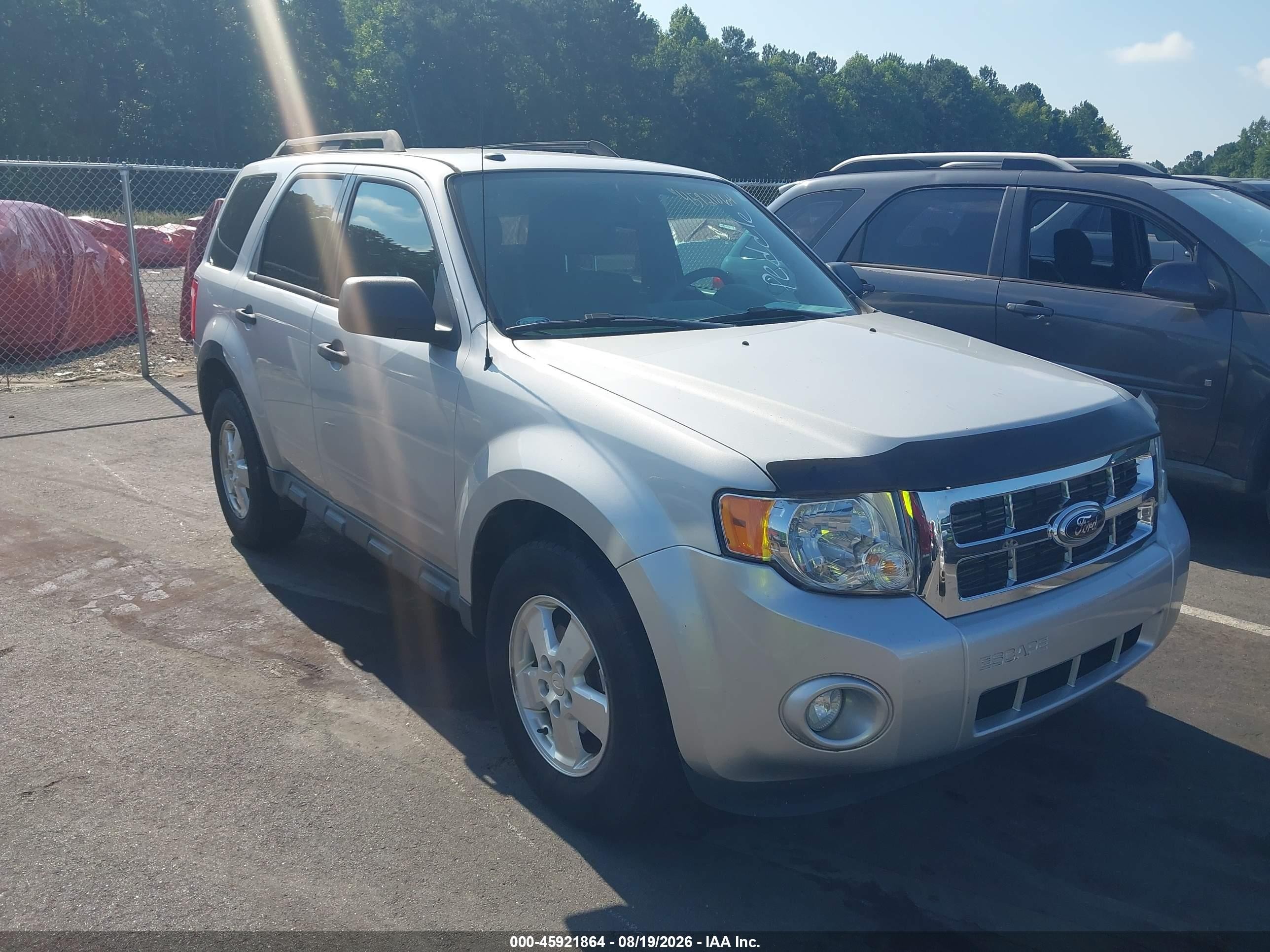 2012 Ford Escape Xlt Silver vin: 1FMCU9D79CKC40083
