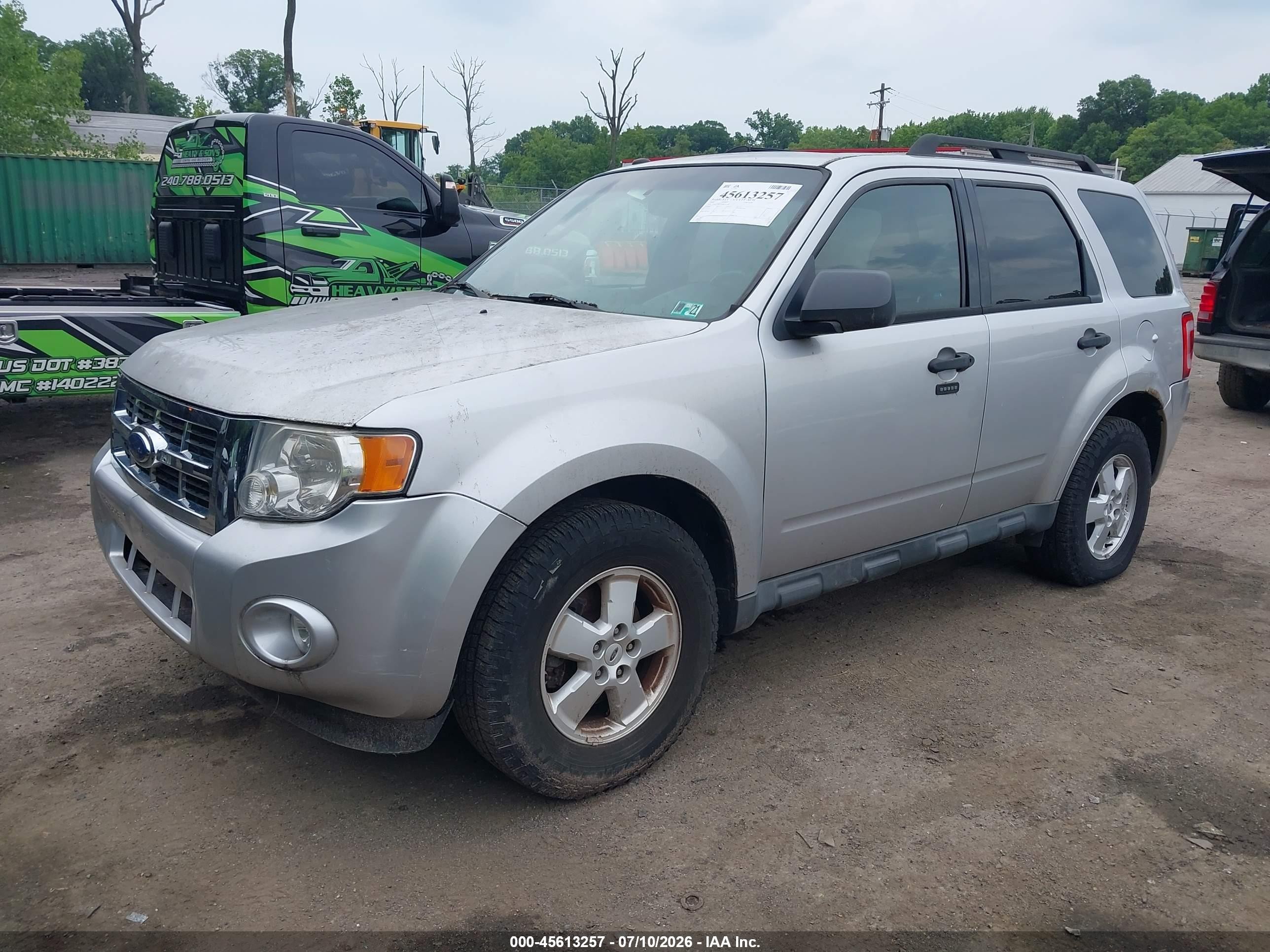 2010 Ford Escape Xlt Silver vin: 1FMCU9D7XAKA34185