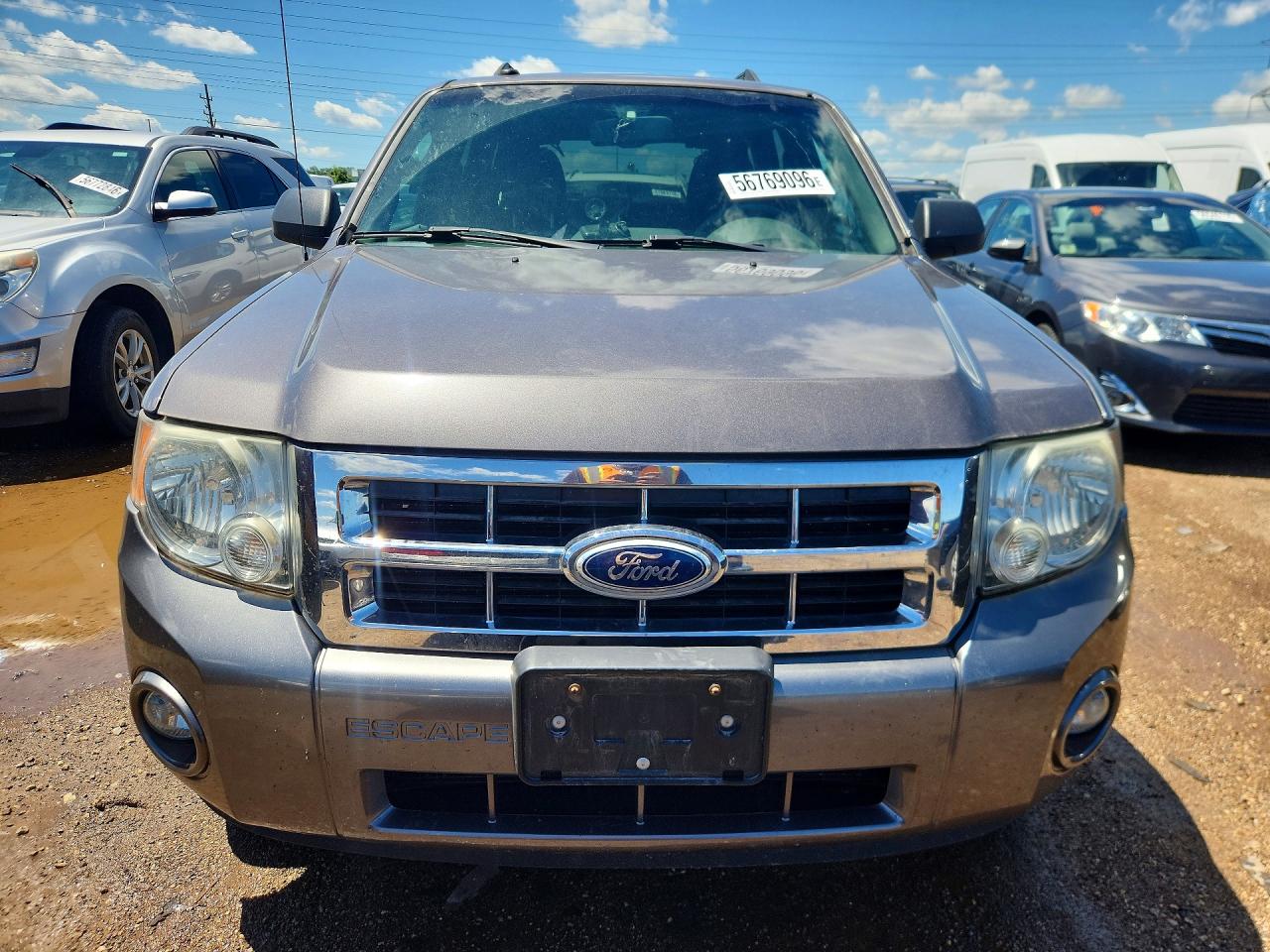 2010 Ford Escape Xlt Gray vin: 1FMCU9D7XAKB93899