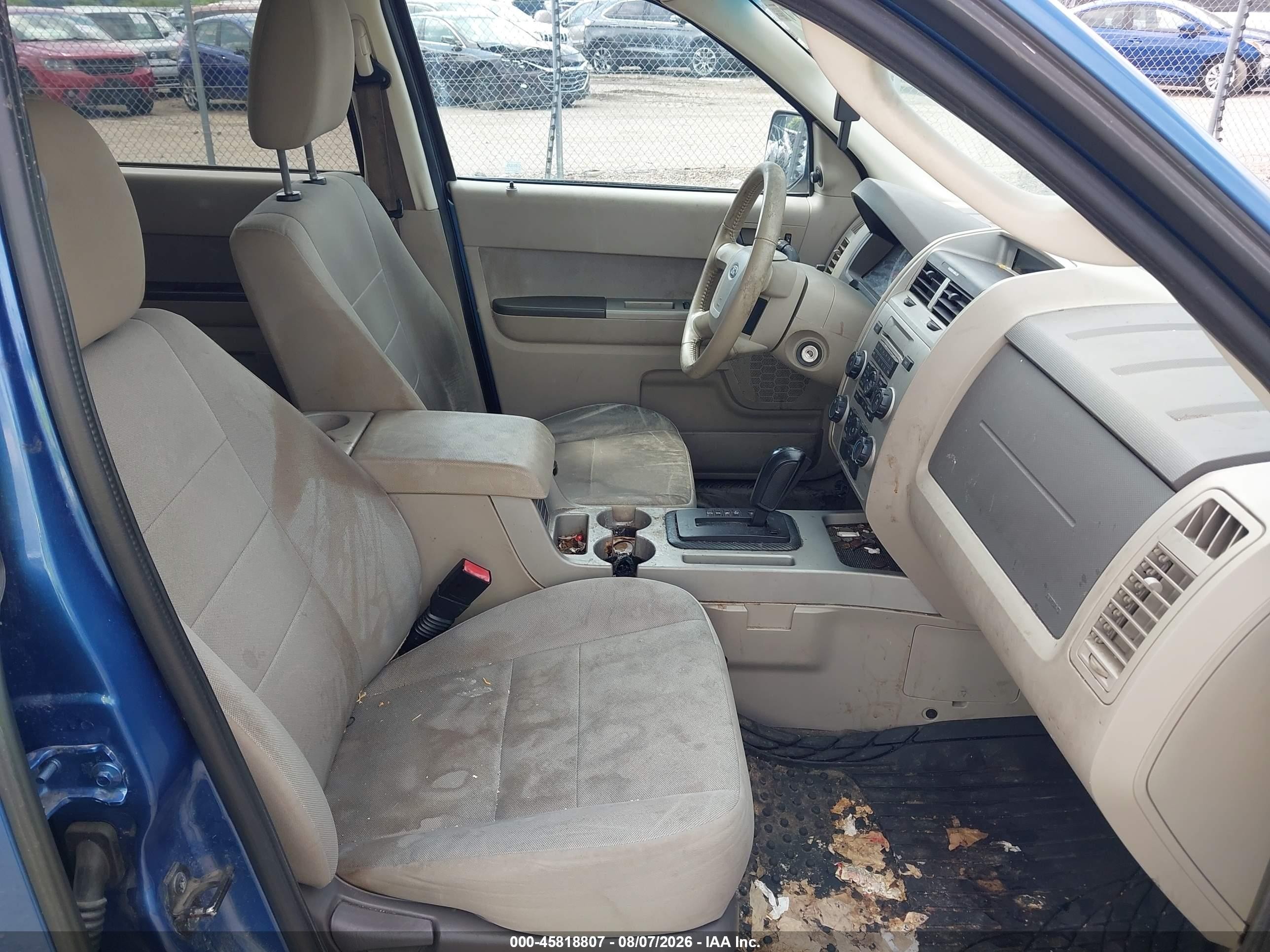 2010 Ford Escape Xlt Blue vin: 1FMCU9D7XAKC59836